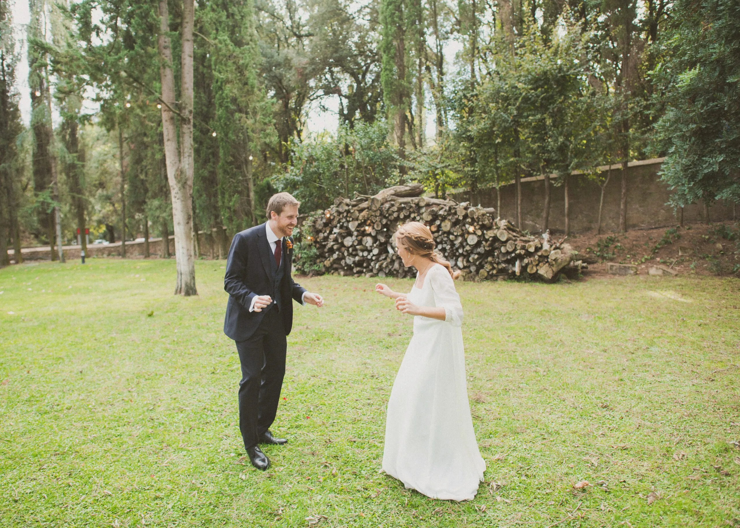 Capturing the joyous moments of the wedding celebration - Wedding Photography in Barcelona