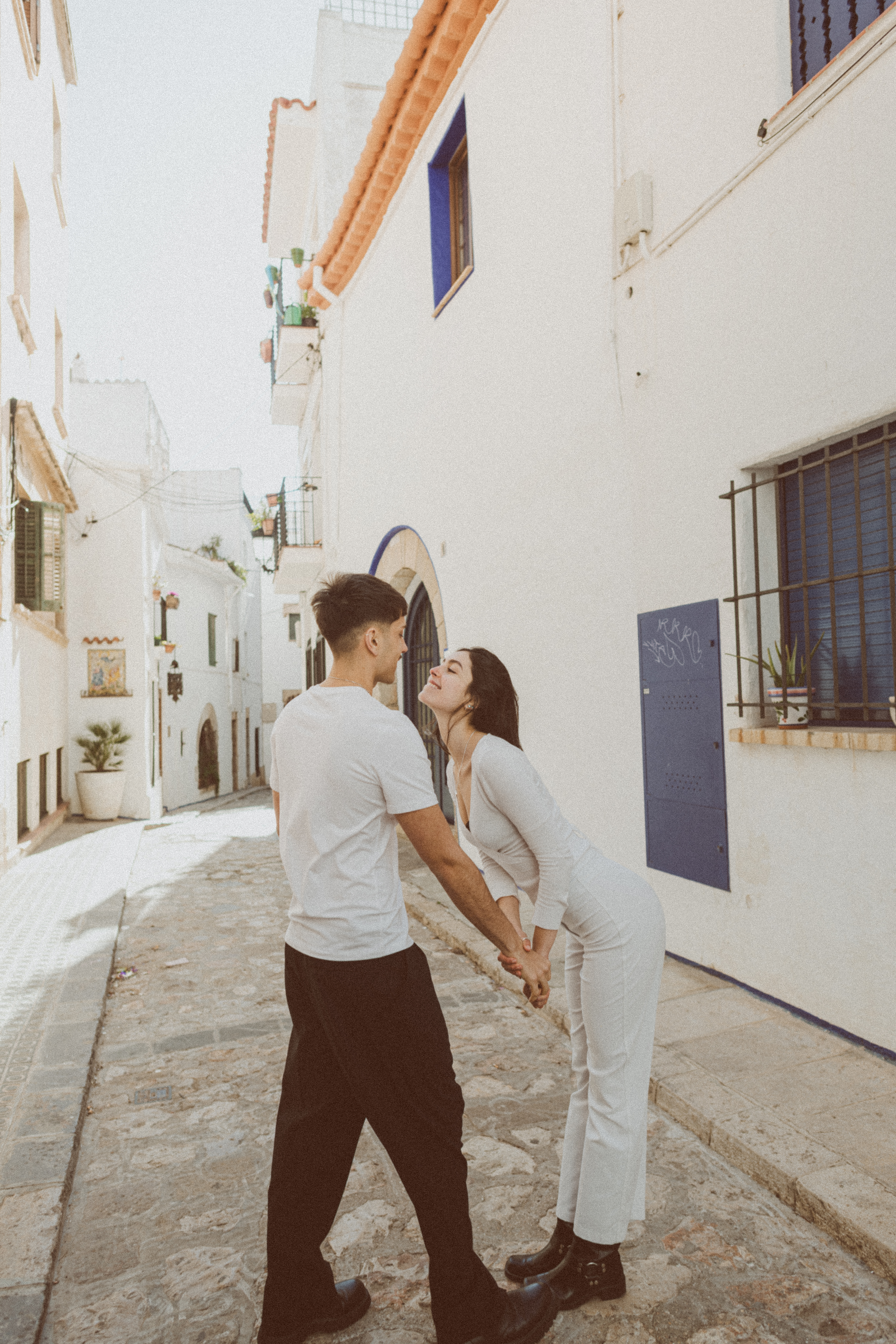 Discovering Sitges Through Art: Editorial Couple Photography