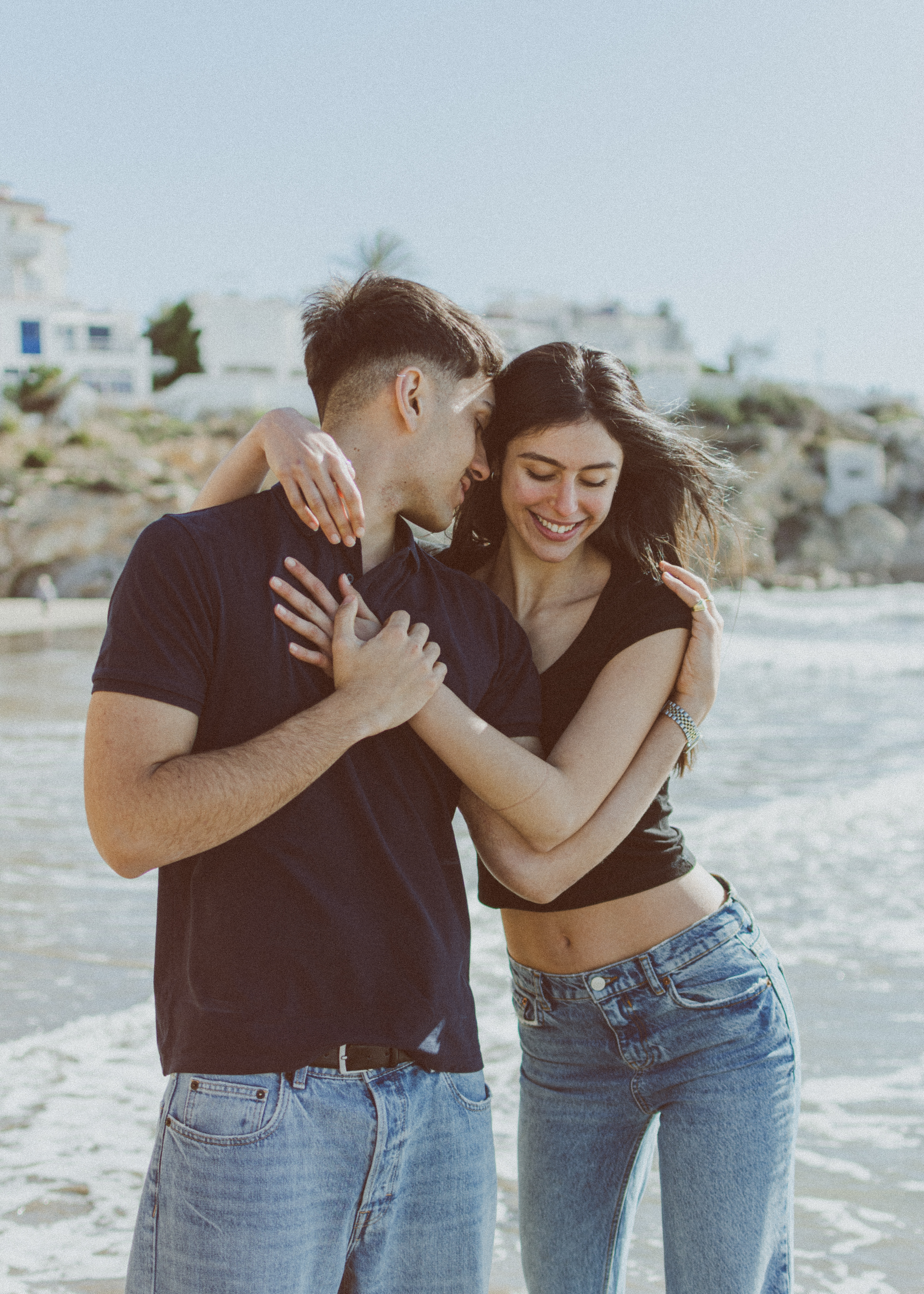 Artistic Couple Portraits in Sitges
