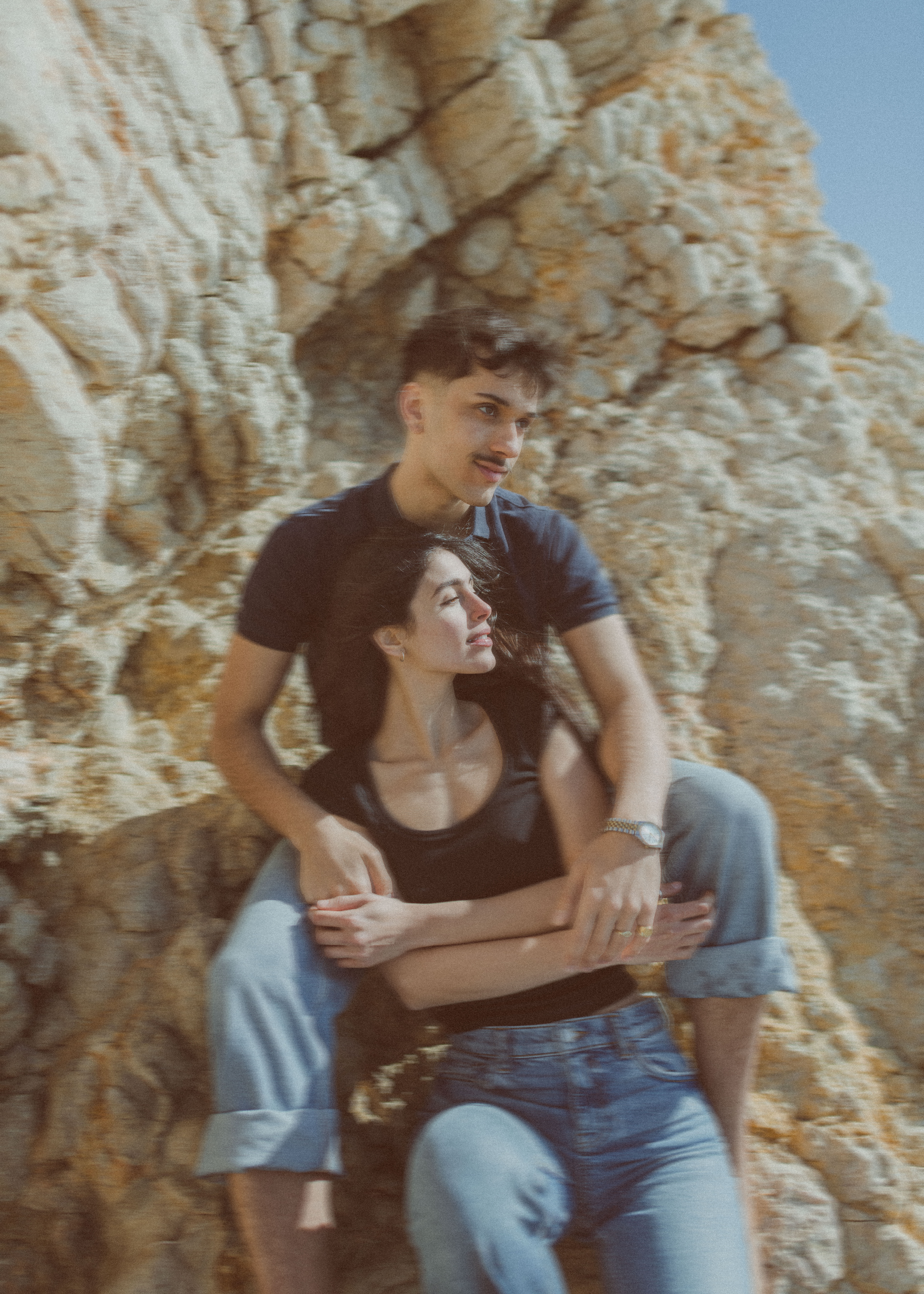 Oceanic Love Tales: Editorial Couple Portraiture in Sitges