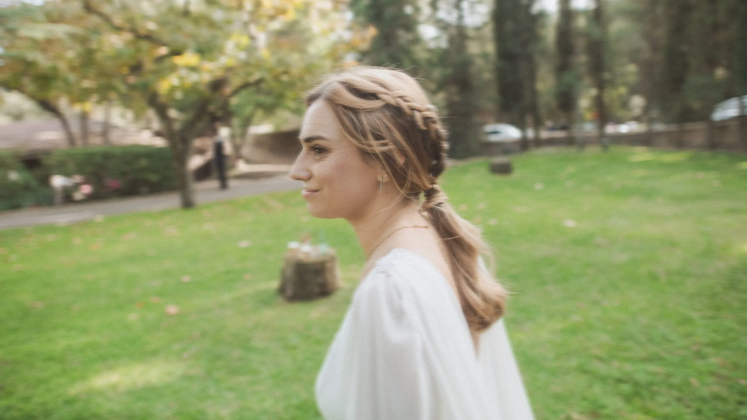 Charming candid moment during the wedding - Wedding Photography in Barcelona
