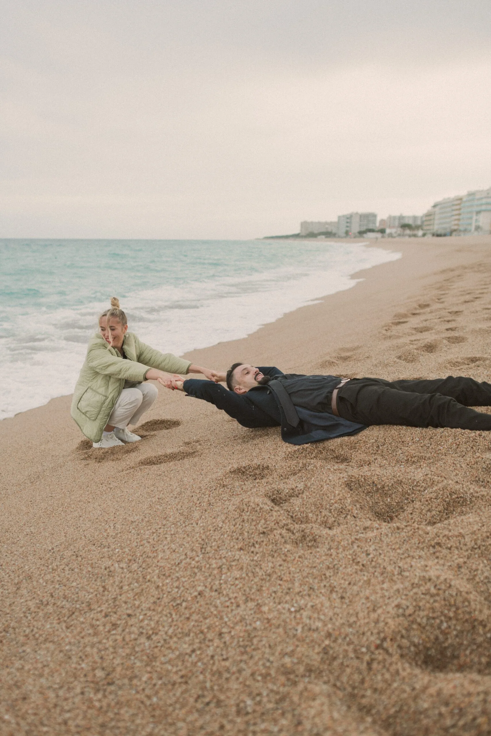 Couple photos in Blanes