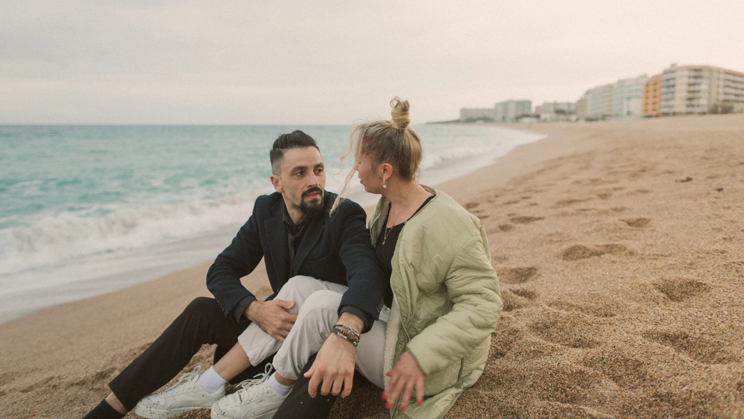 Couple photos in Lloret del mar