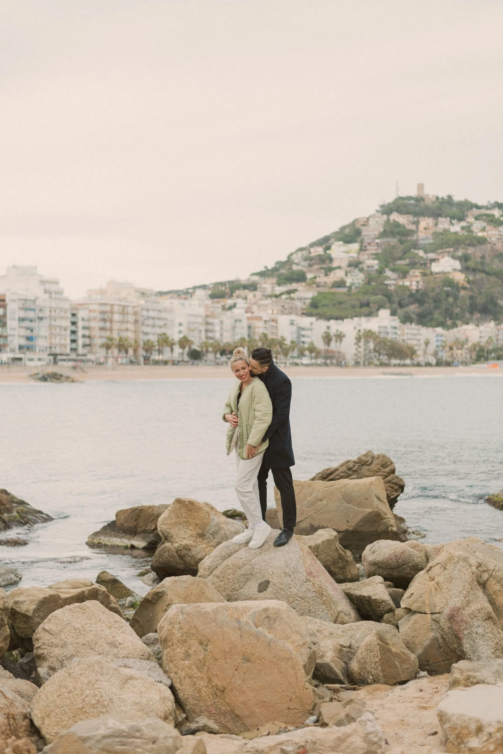 Couple photos in Blanes