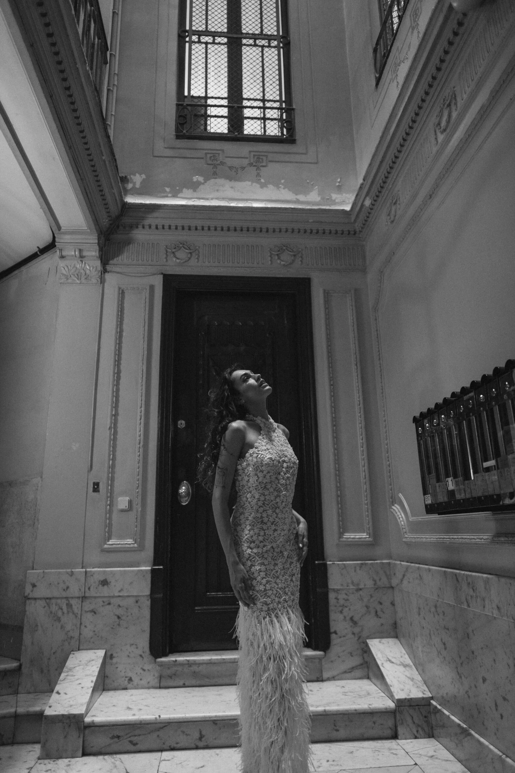 Sophisticated bridal gown by Ines di Santo at Bridal Avenue Barcelona