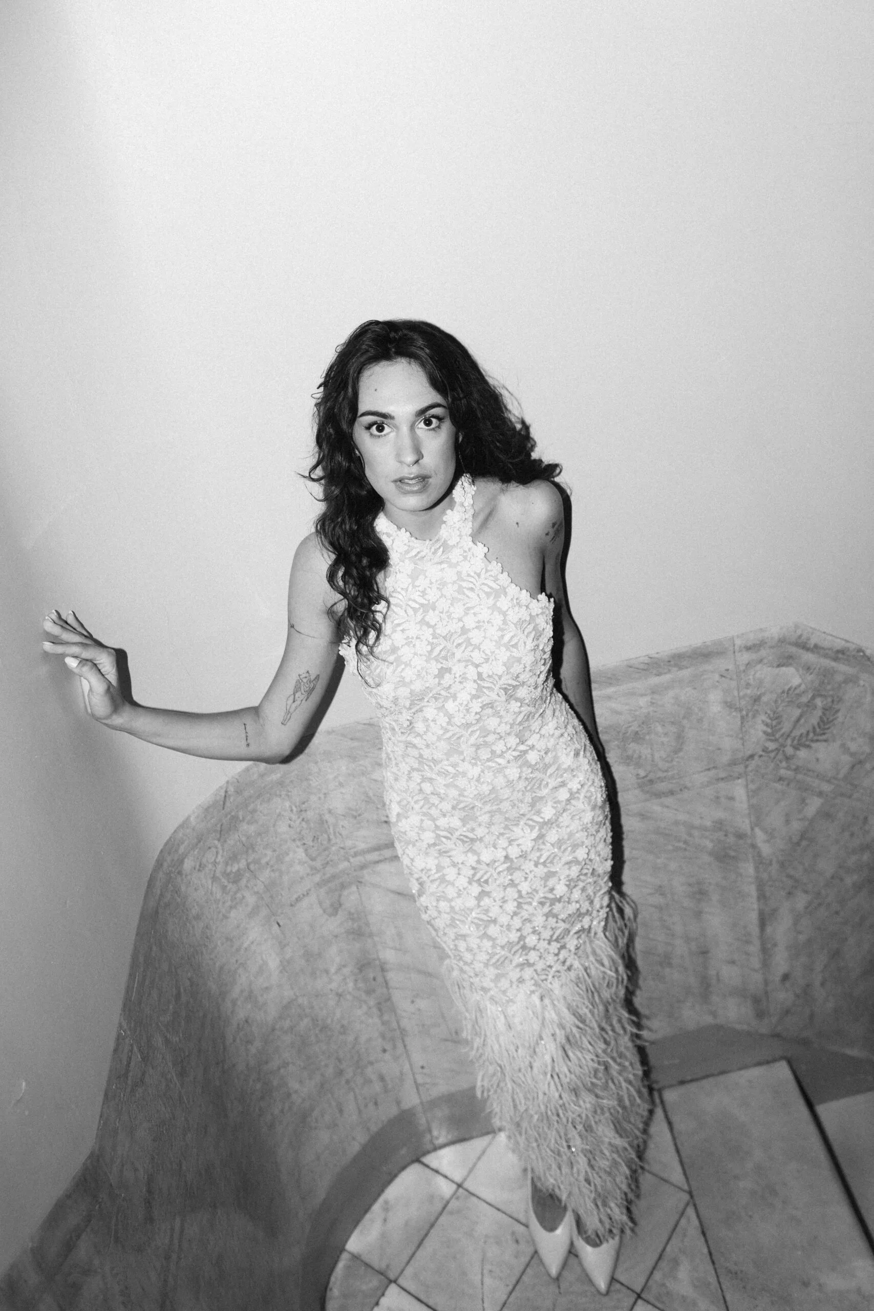 Designer bridal gown by Ines di Santo at Bridal Avenue Barcelona