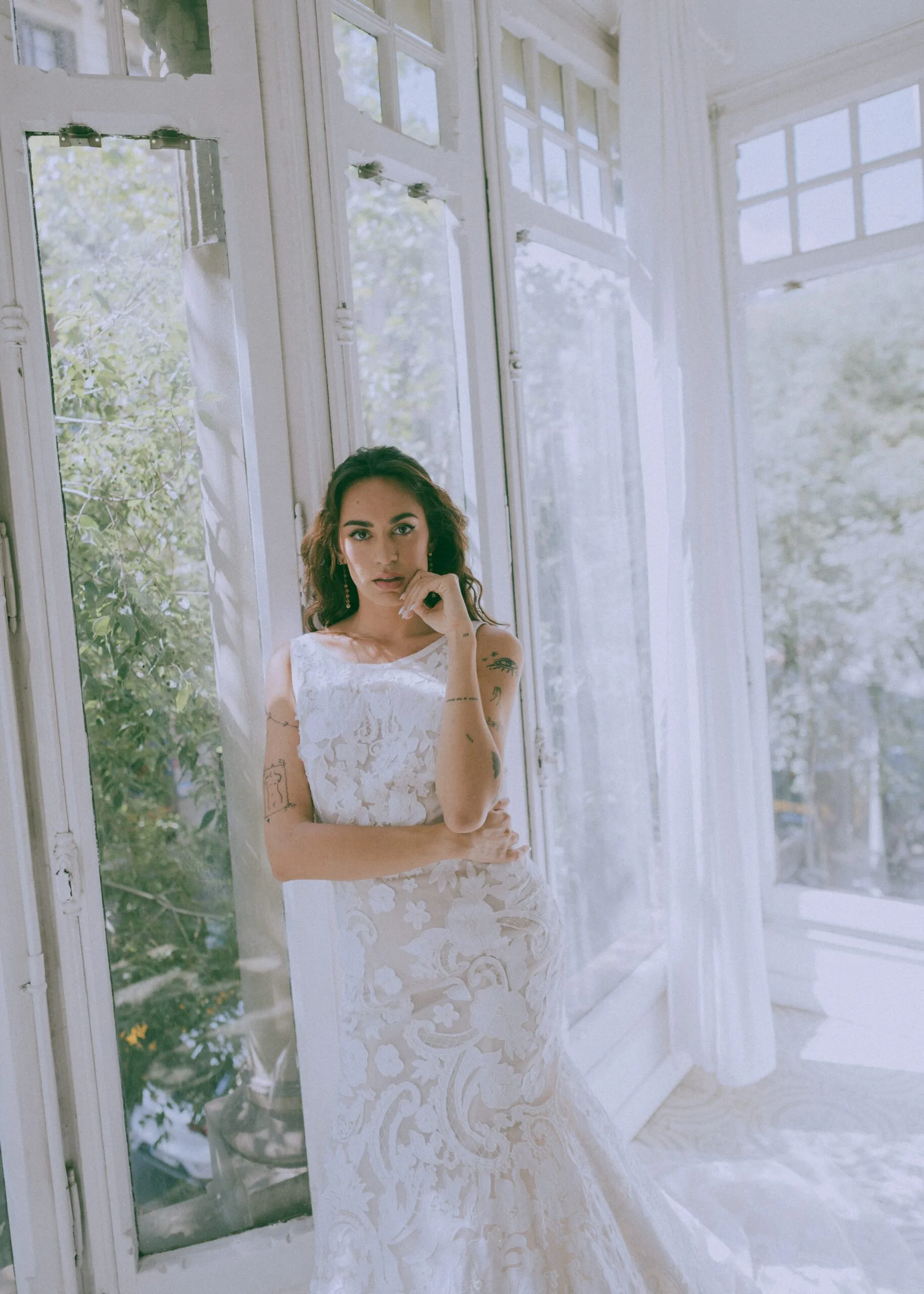 Luxury wedding gown by Ines di Santo at Bridal Avenue Barcelona
