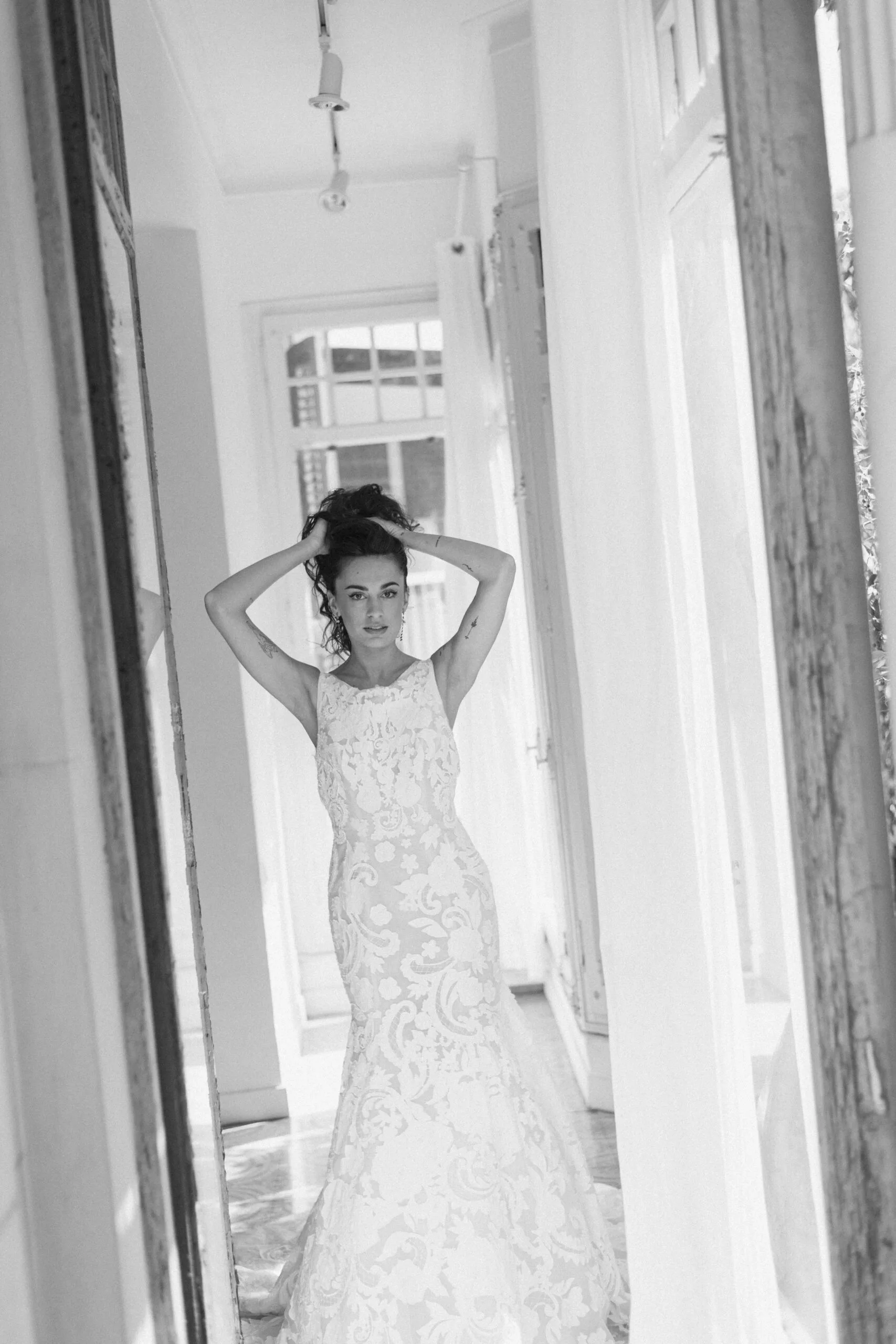 High couture wedding dress by Ines di Santo at Bridal Avenue Barcelona