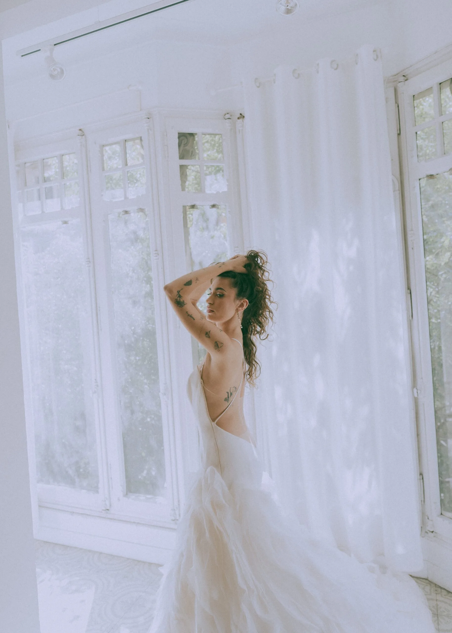 Luxury wedding gown by Ines di Santo at Bridal Avenue Barcelona