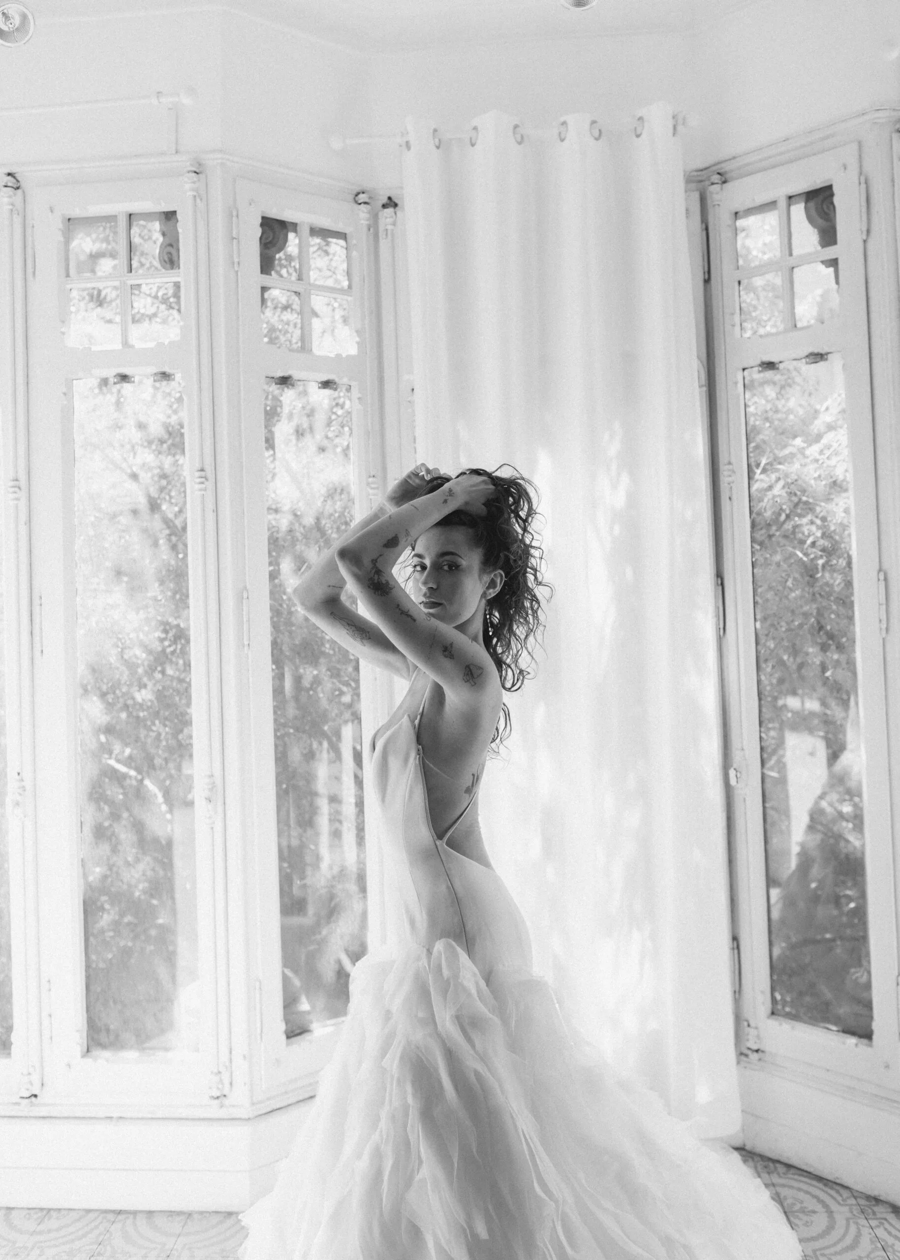 Luxury bridal gown by Ines di Santo at Bridal Avenue Barcelona