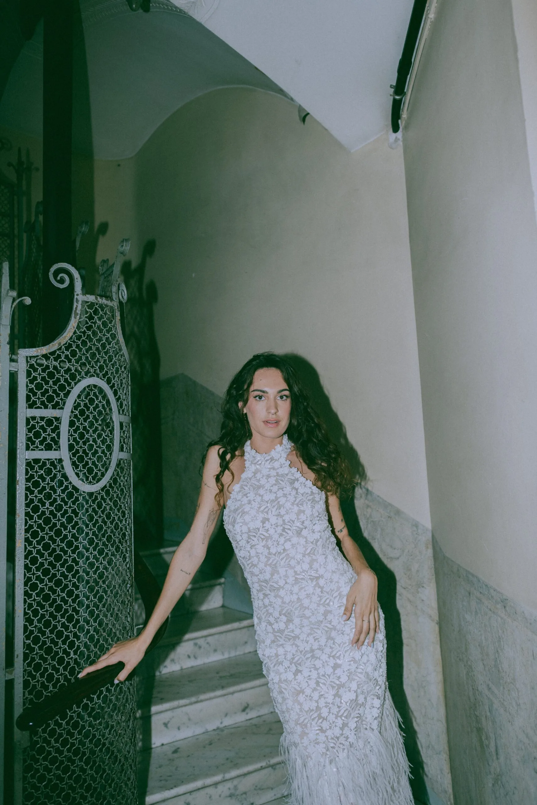 Designer bridal gown by Ines di Santo at Bridal Avenue Barcelona