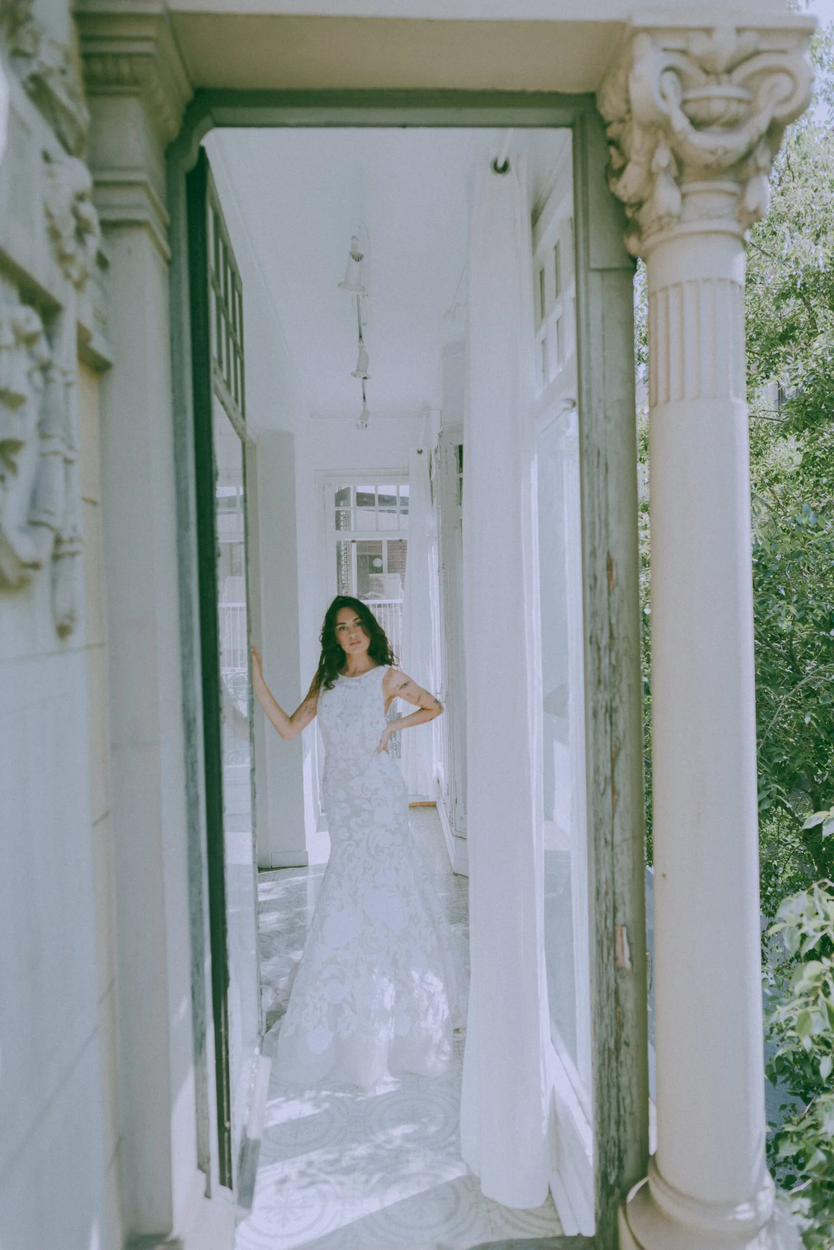 Luxury wedding gown by Ines di Santo at Bridal Avenue Barcelona