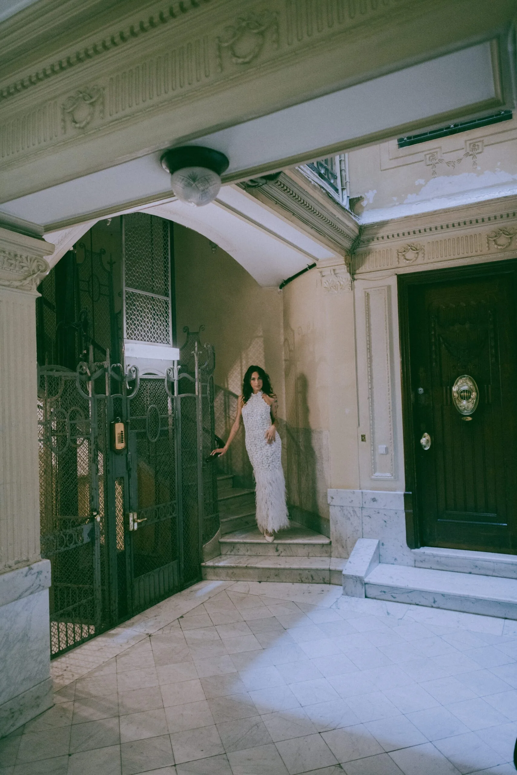 Luxury bridal gown by Ines di Santo at Bridal Avenue Barcelona