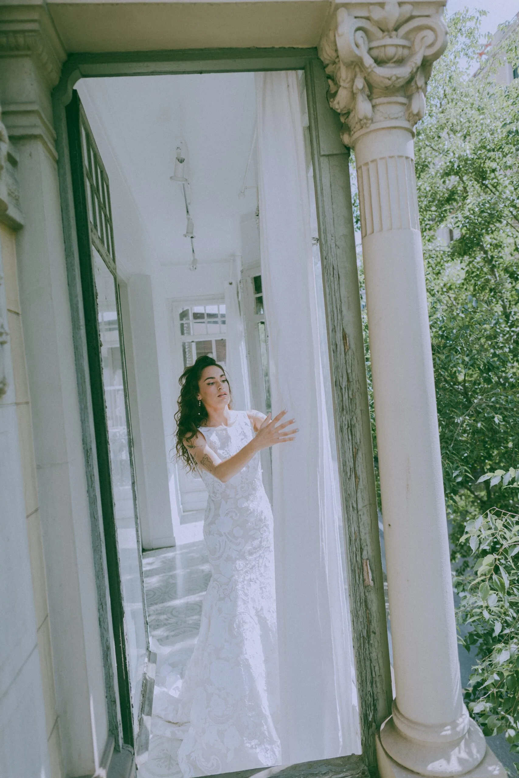 Luxury wedding gown by Ines di Santo at Bridal Avenue Barcelona