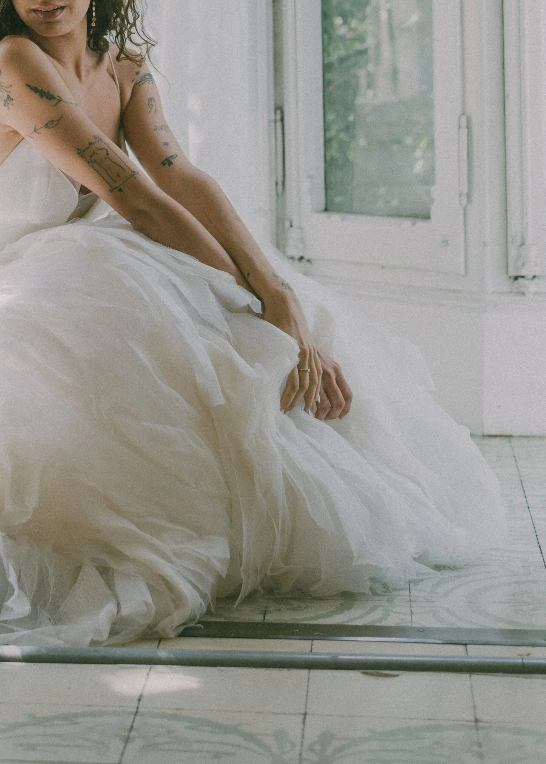 High couture wedding dress by Ines di Santo at Bridal Avenue Barcelona