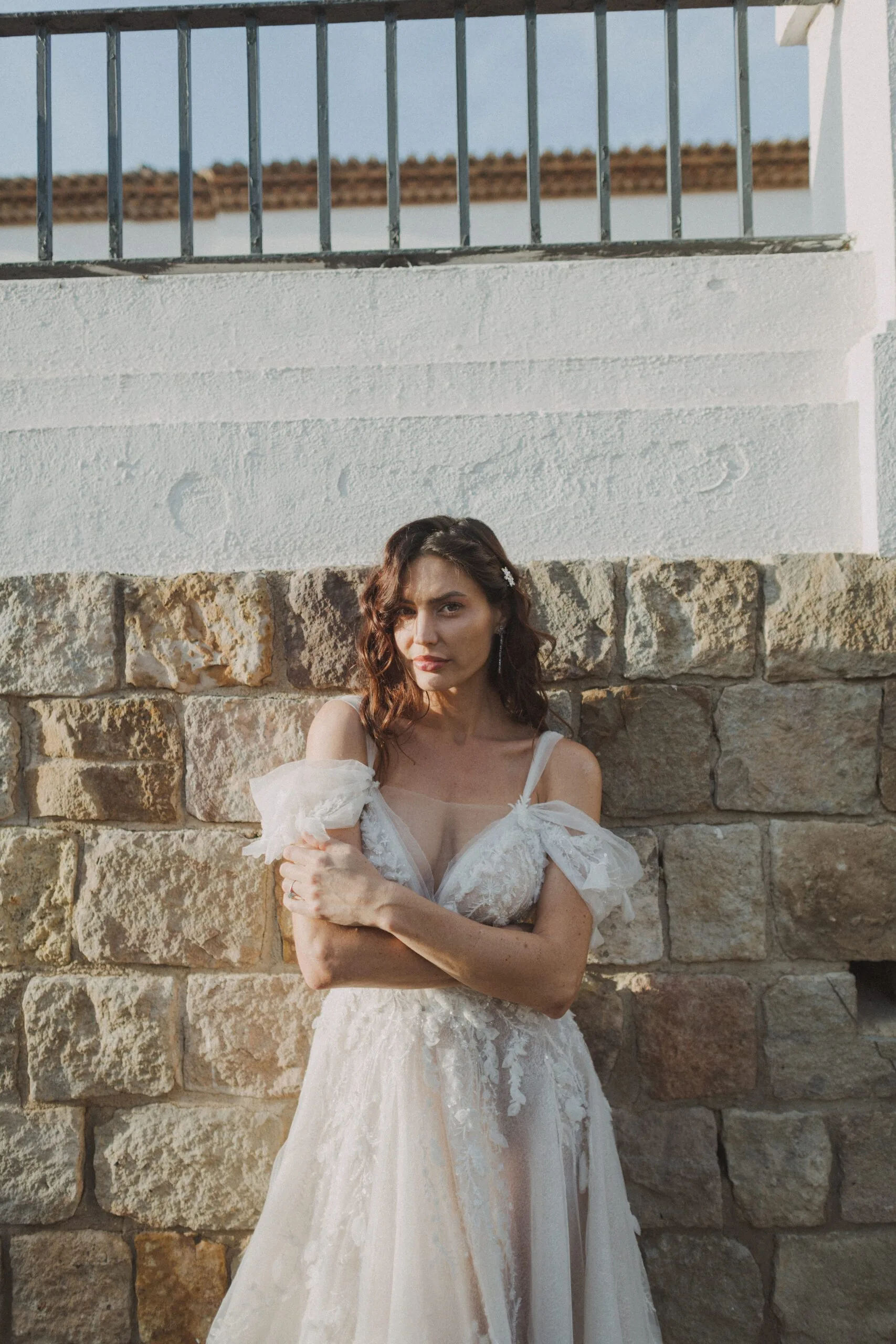 Wedding photographer in Barcelona - Wedding Bride and Groom Candid Moment