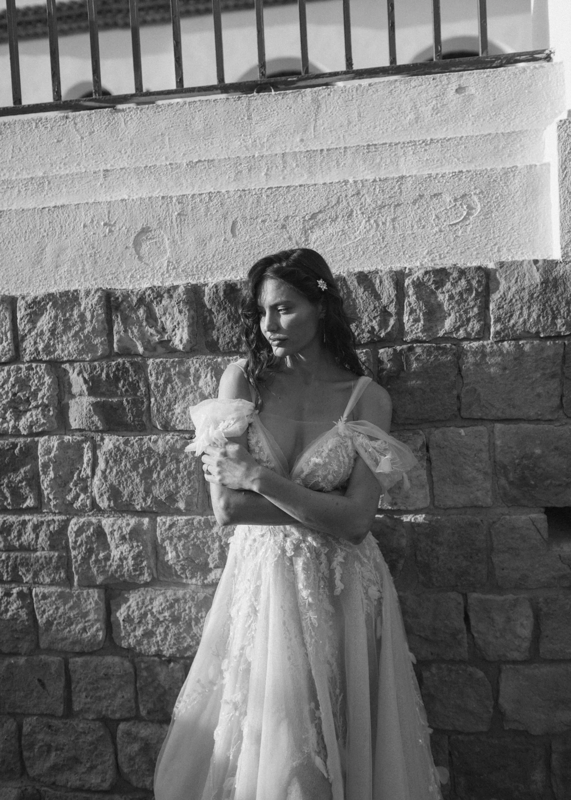 Wedding photographer in Barcelona - Bride and Groom Sunset Silhouette