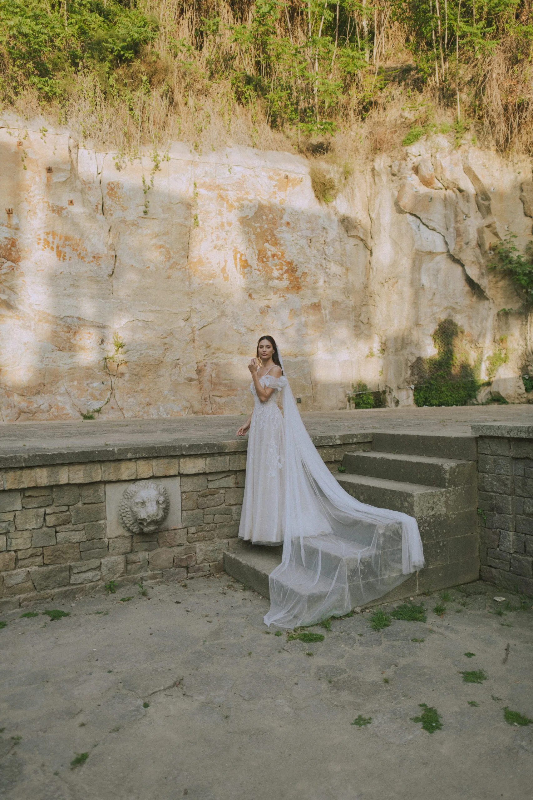 Wedding photographer in Barcelona - Wedding Ceremony Arch with Flowers