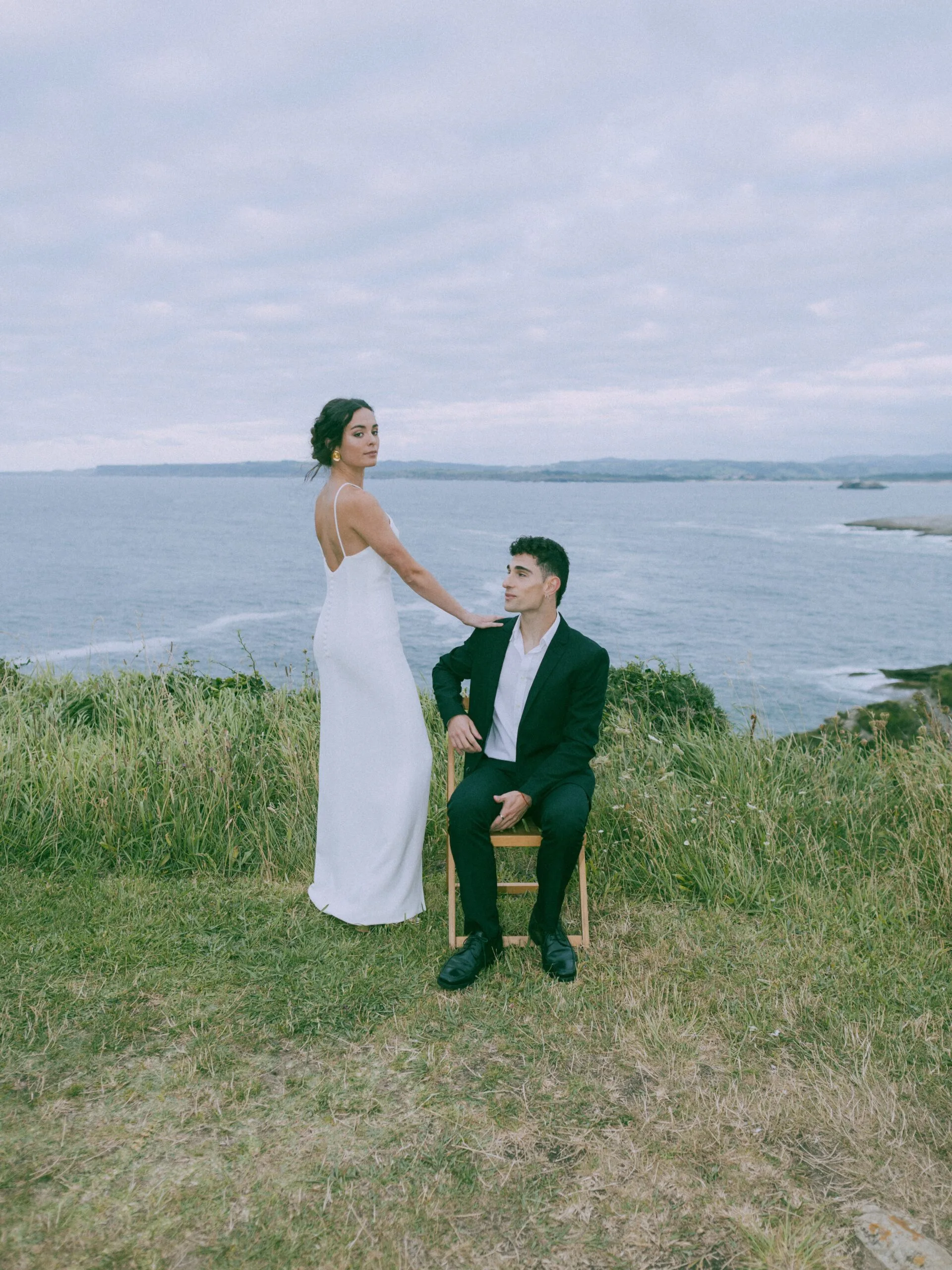 Fotos de boda en las playas de Santander