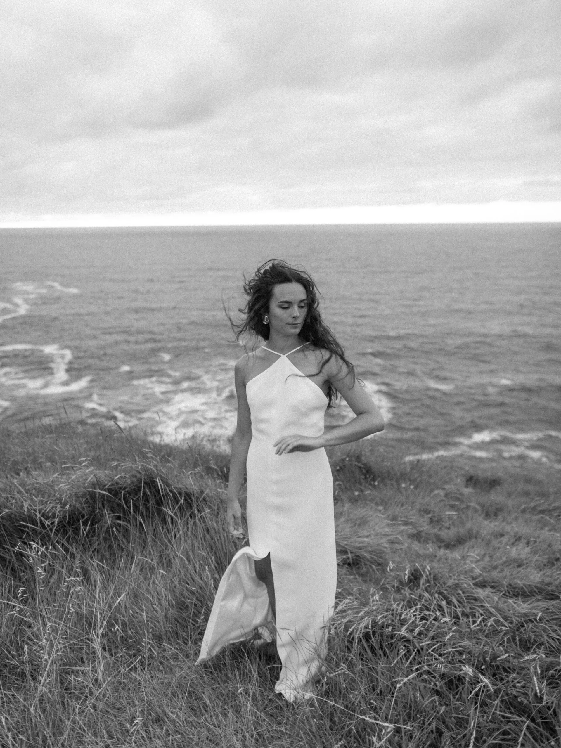 Vestido de novia en una boda de lujo en Cantabria