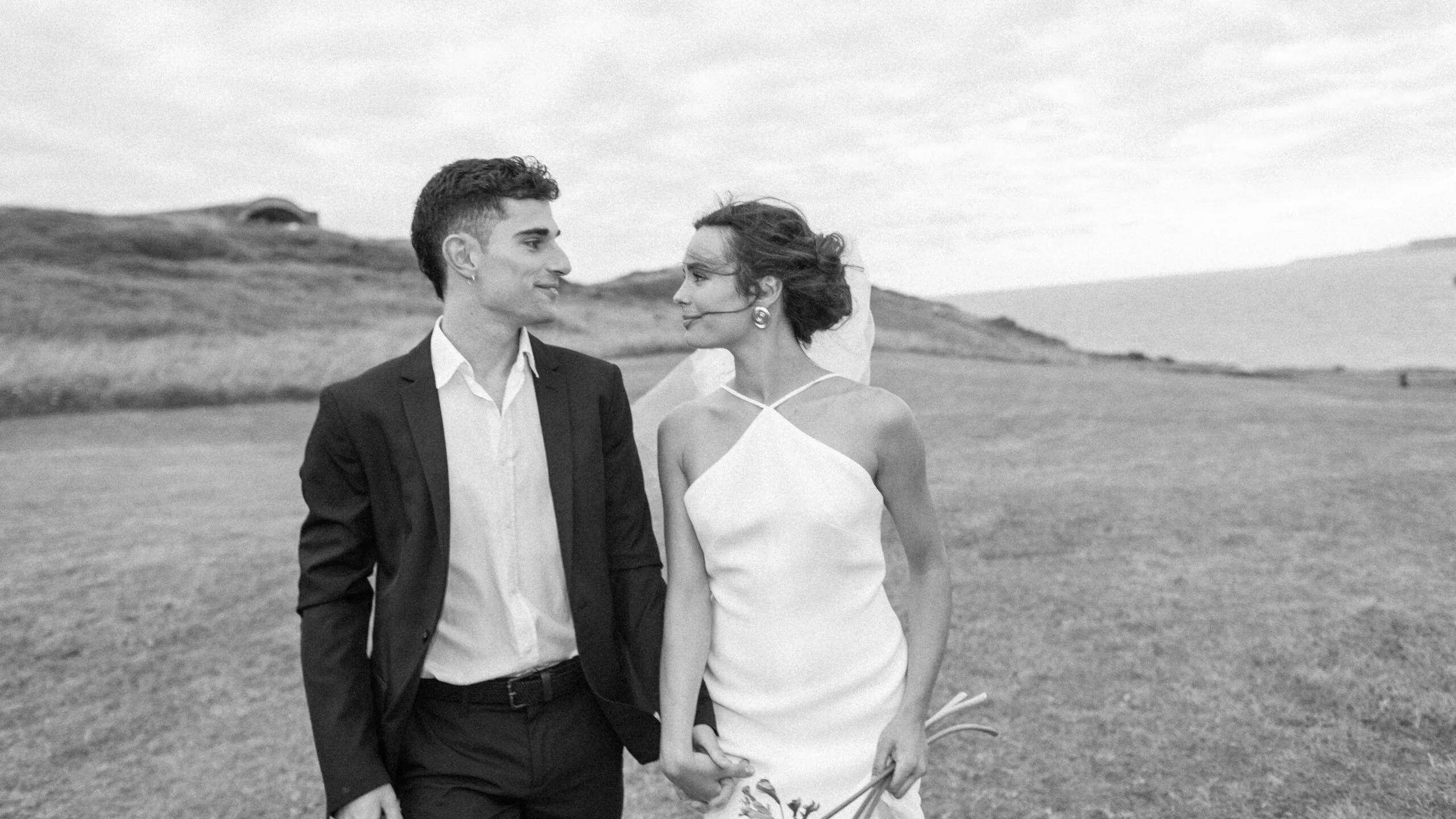 Boda lujosa en la playa de Santander con vistas impresionantes