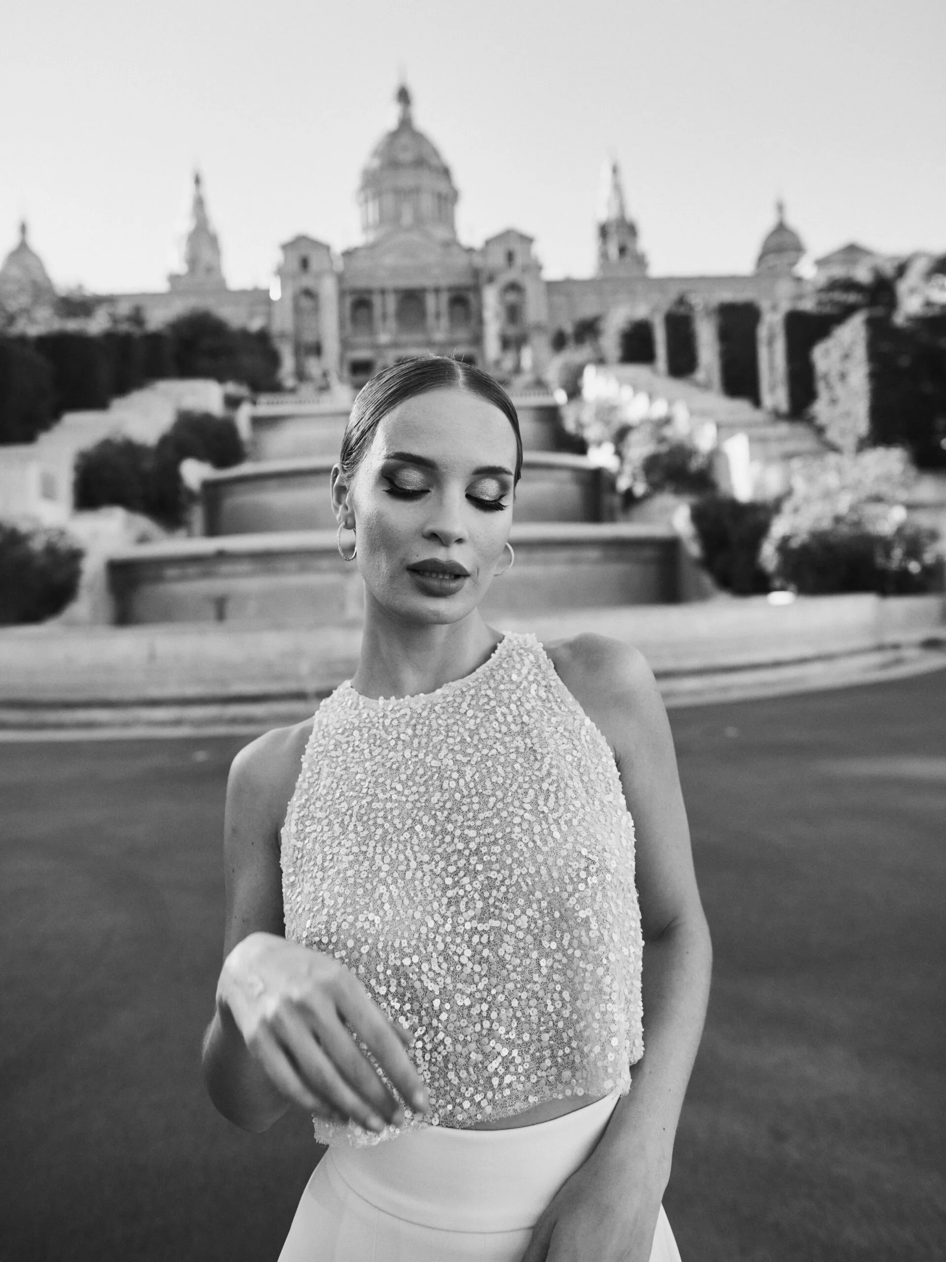 Wedding photographer Barcelona Bridal avenue