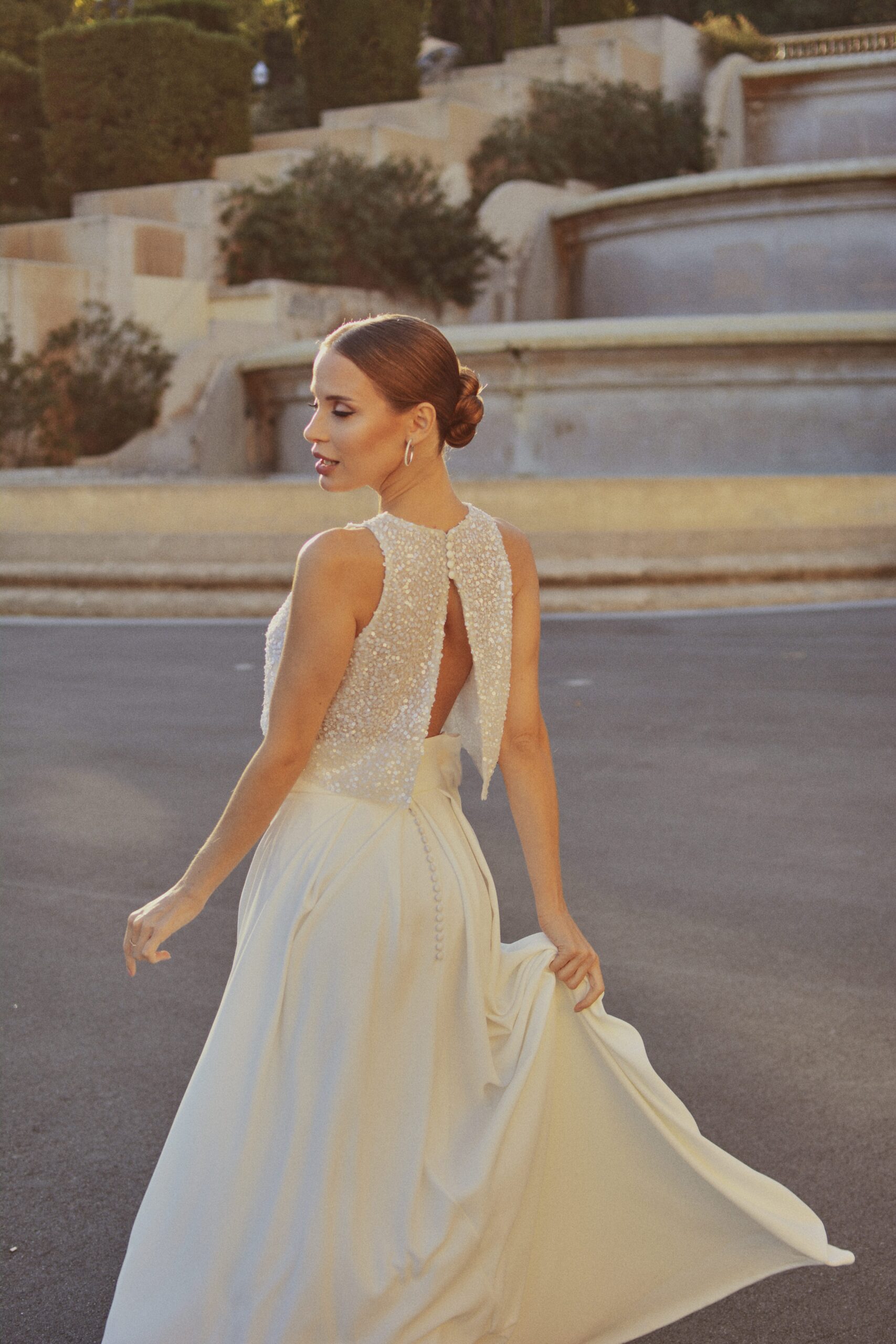 Wedding photographer Barcelona Bridal avenue