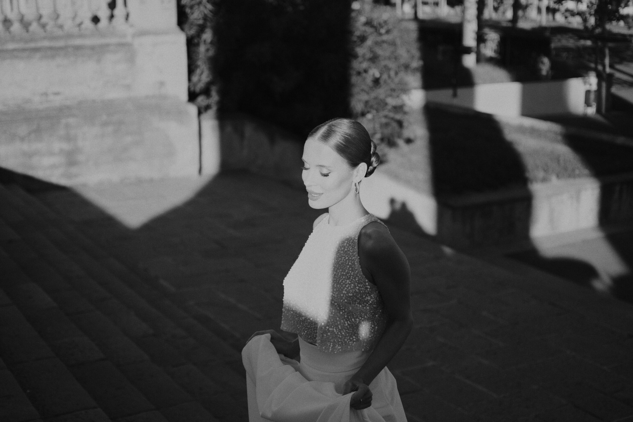 Wedding photographer Barcelona Bridal avenue