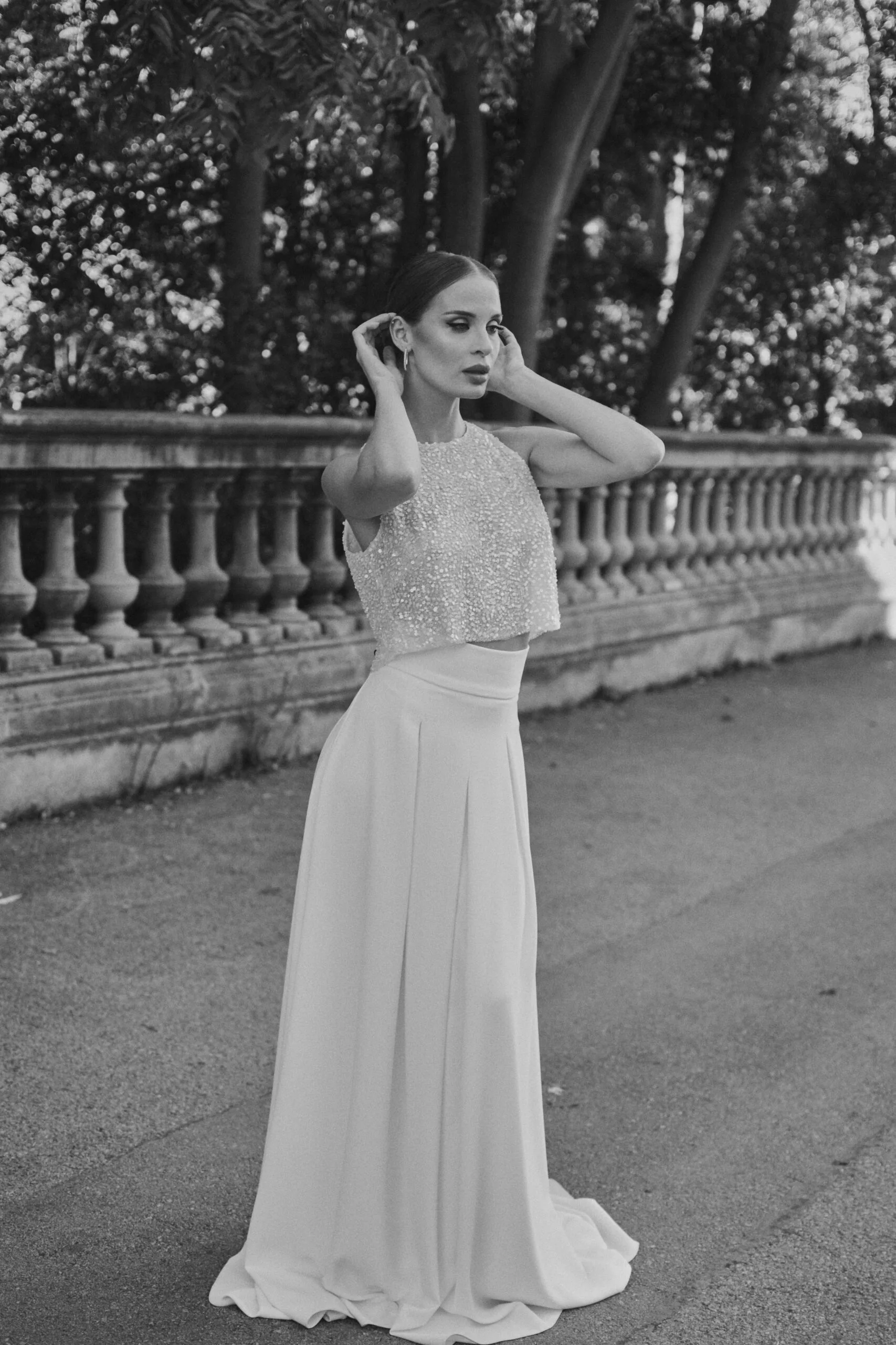 Wedding photographer Barcelona Bridal avenue