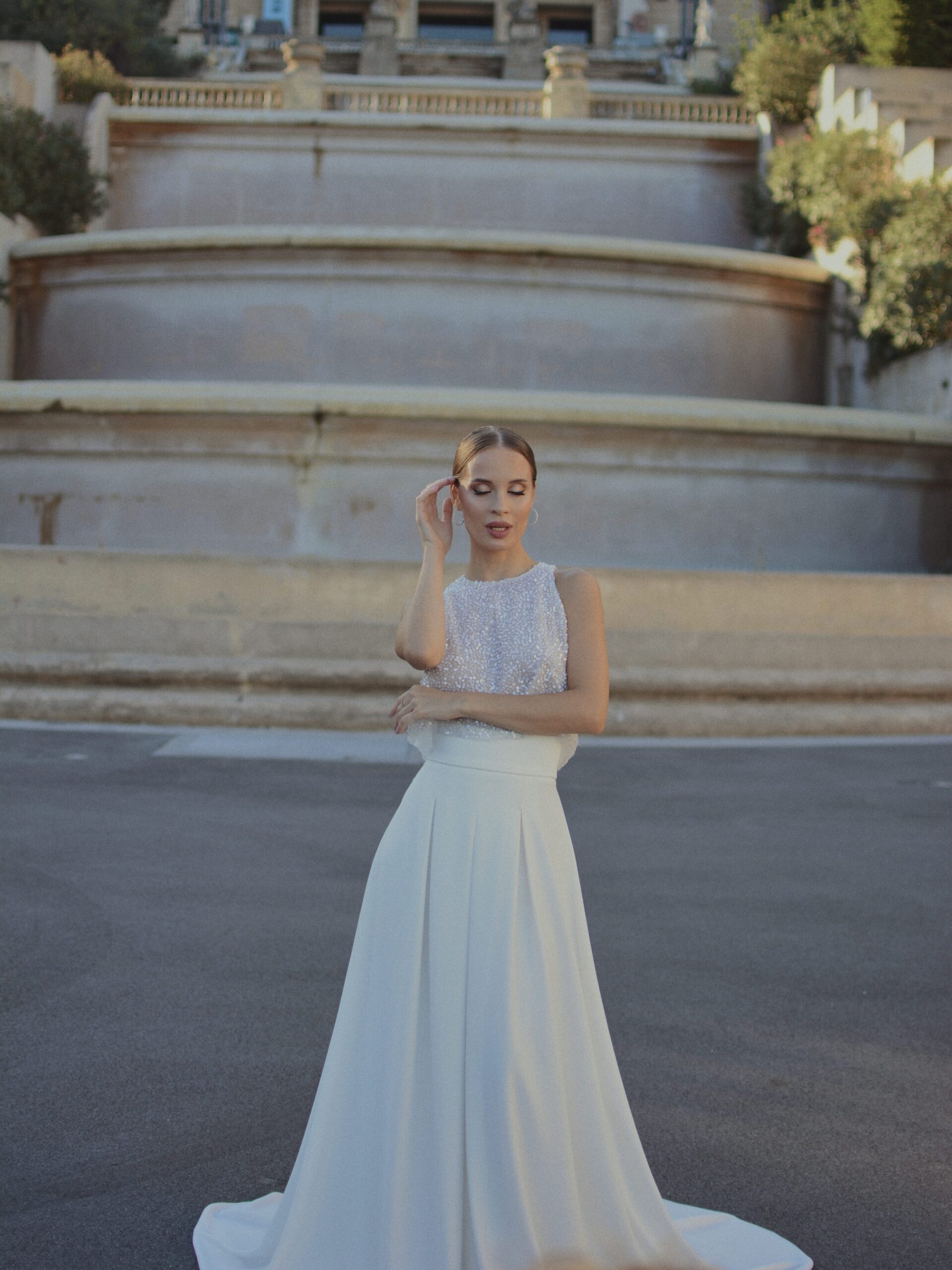 Wedding photographer Barcelona Bridal avenue