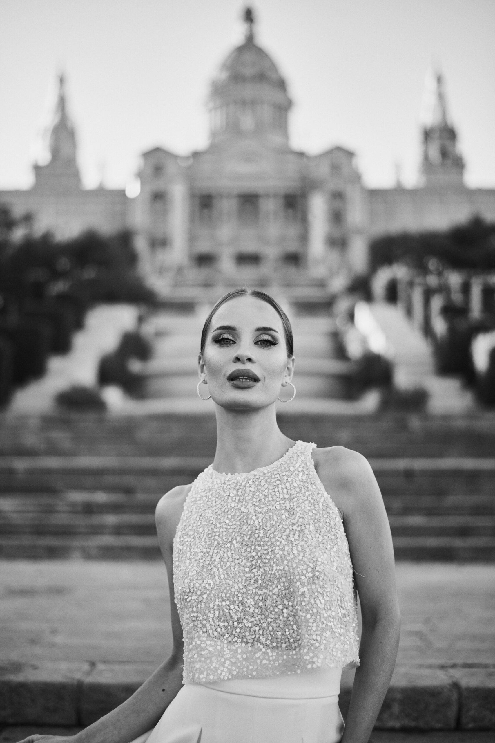 Wedding photographer Barcelona Bridal avenue