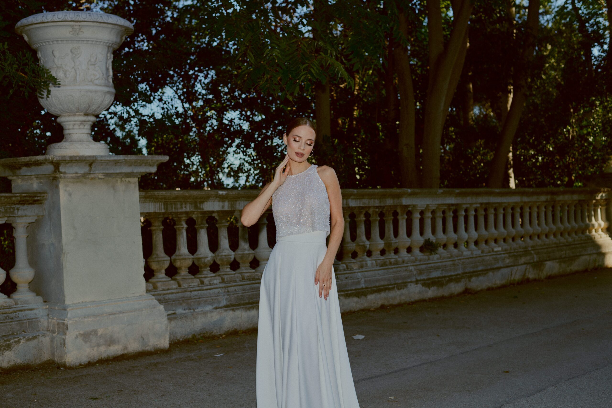 Wedding photographer Barcelona Bridal avenue