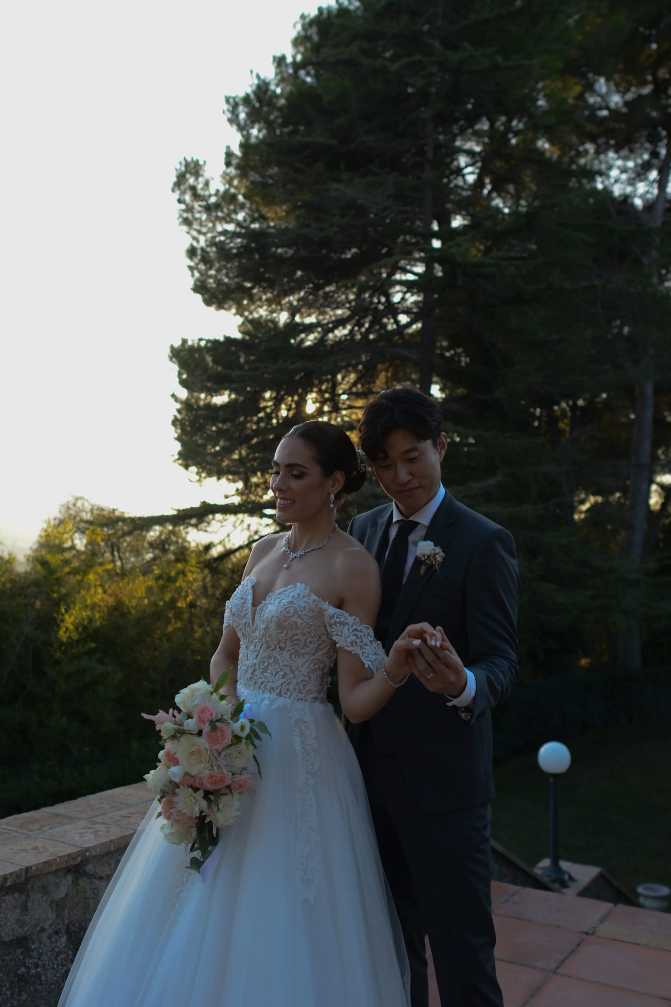 Luxury wedding couple portrait Norte de España