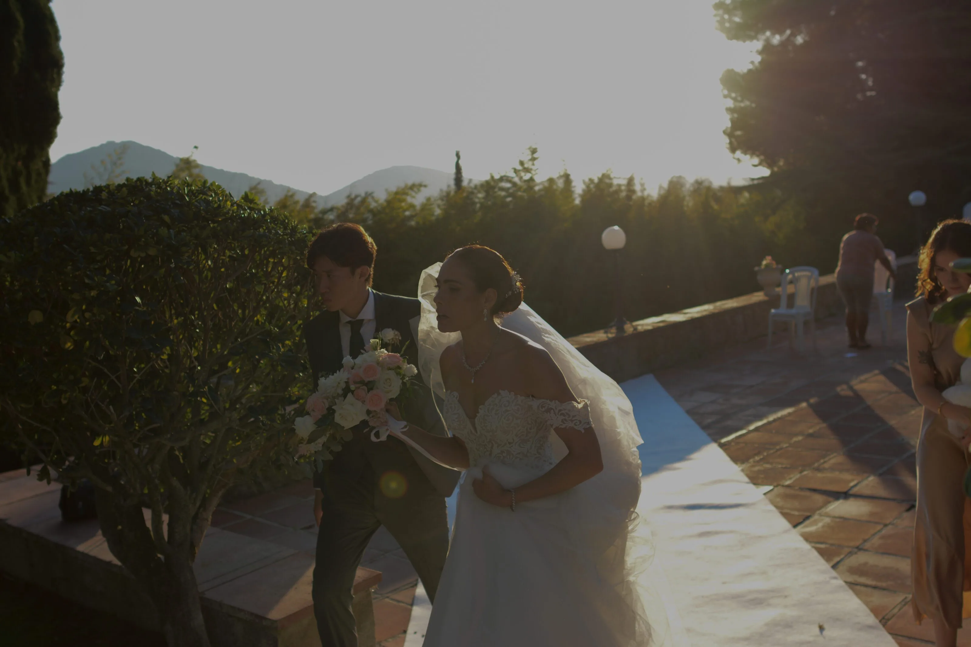 Luxury wedding couple portrait Norte de España