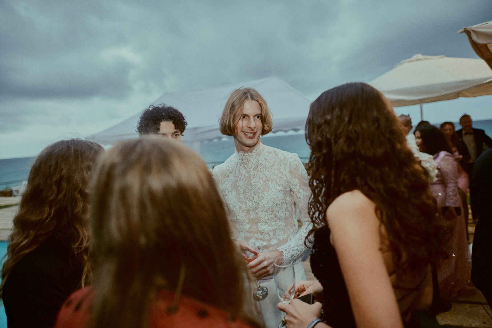 Guest smiling candidly