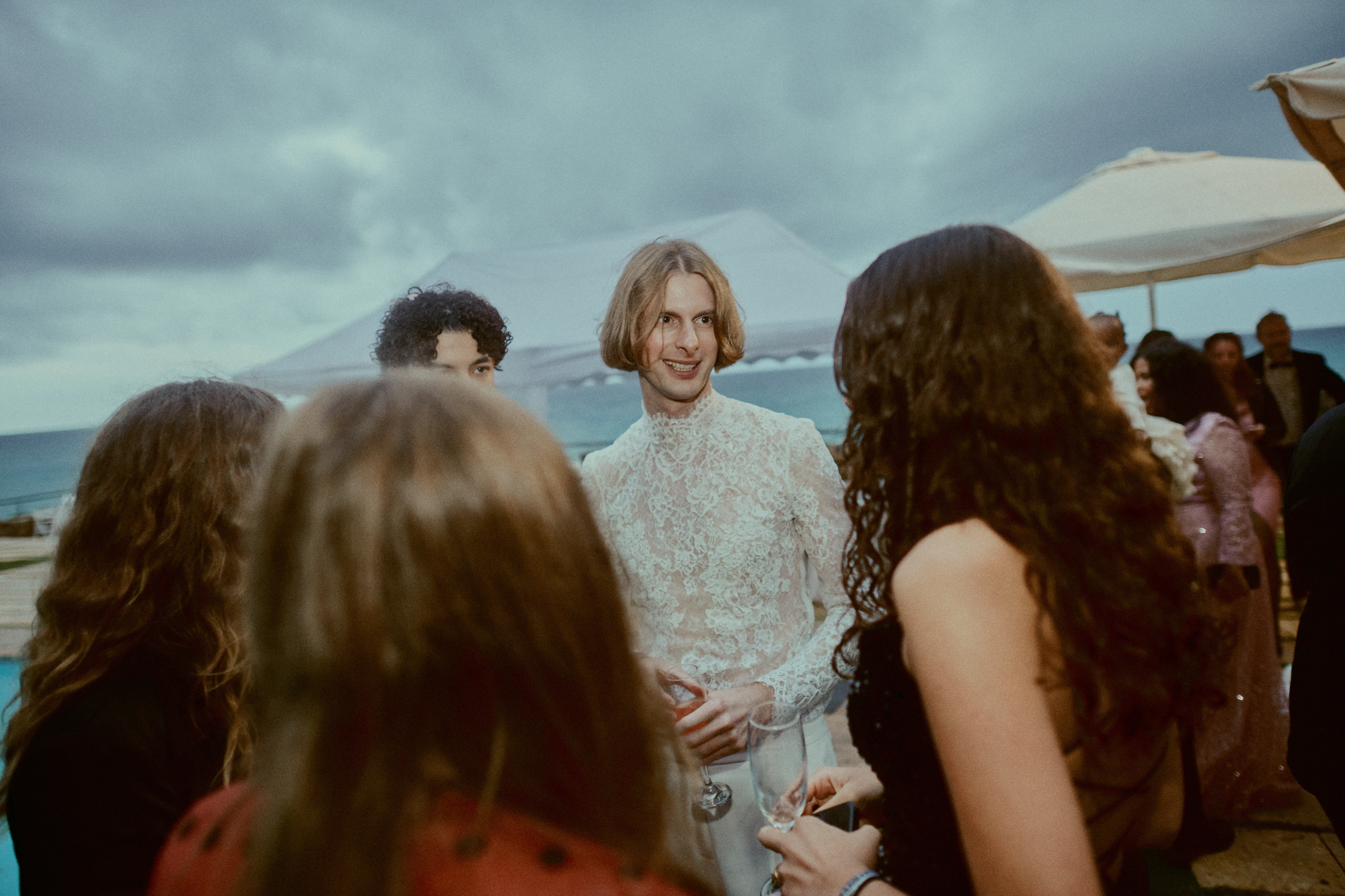 Guest smiling candidly