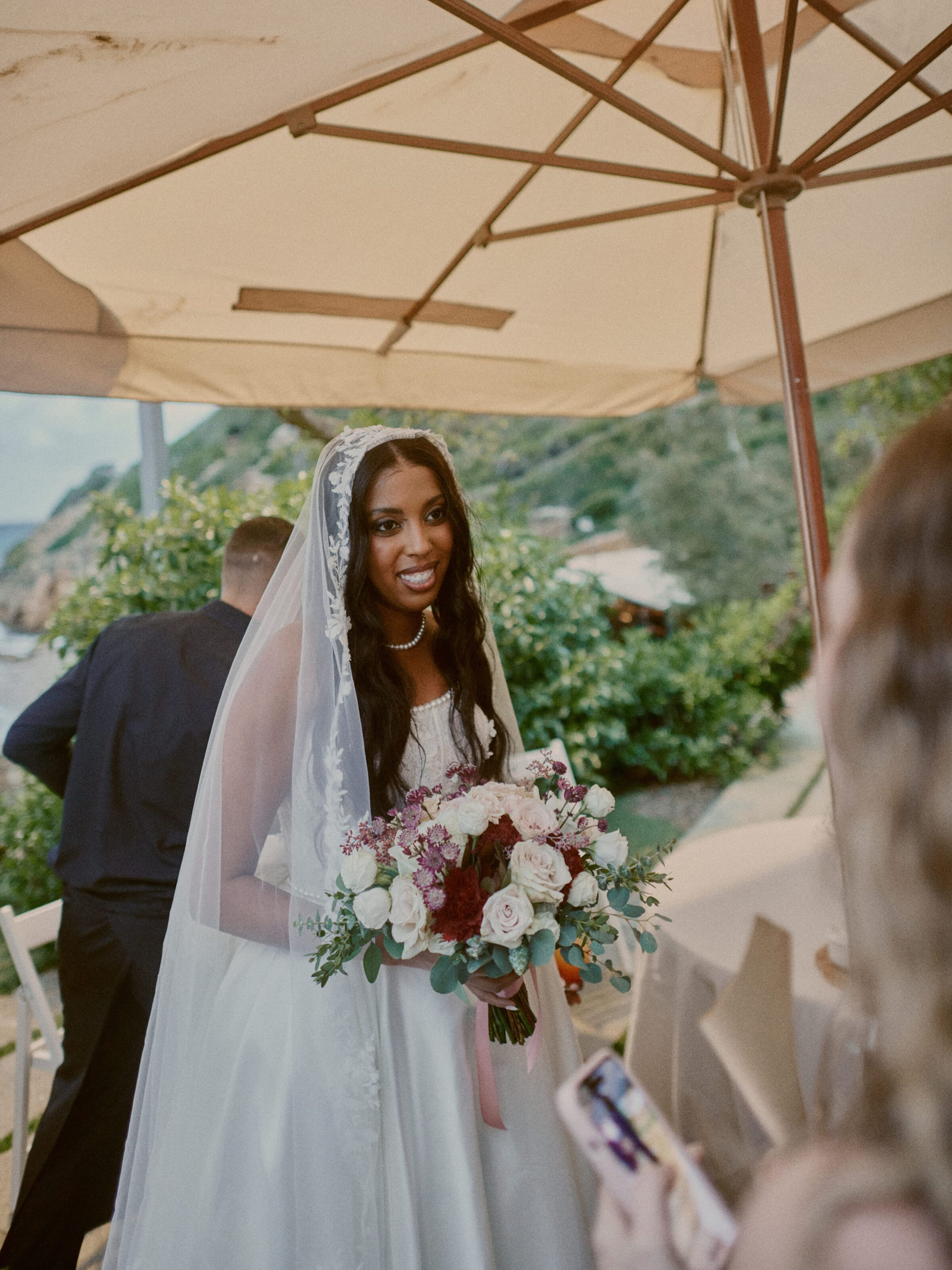 Guest captured in a candid moment