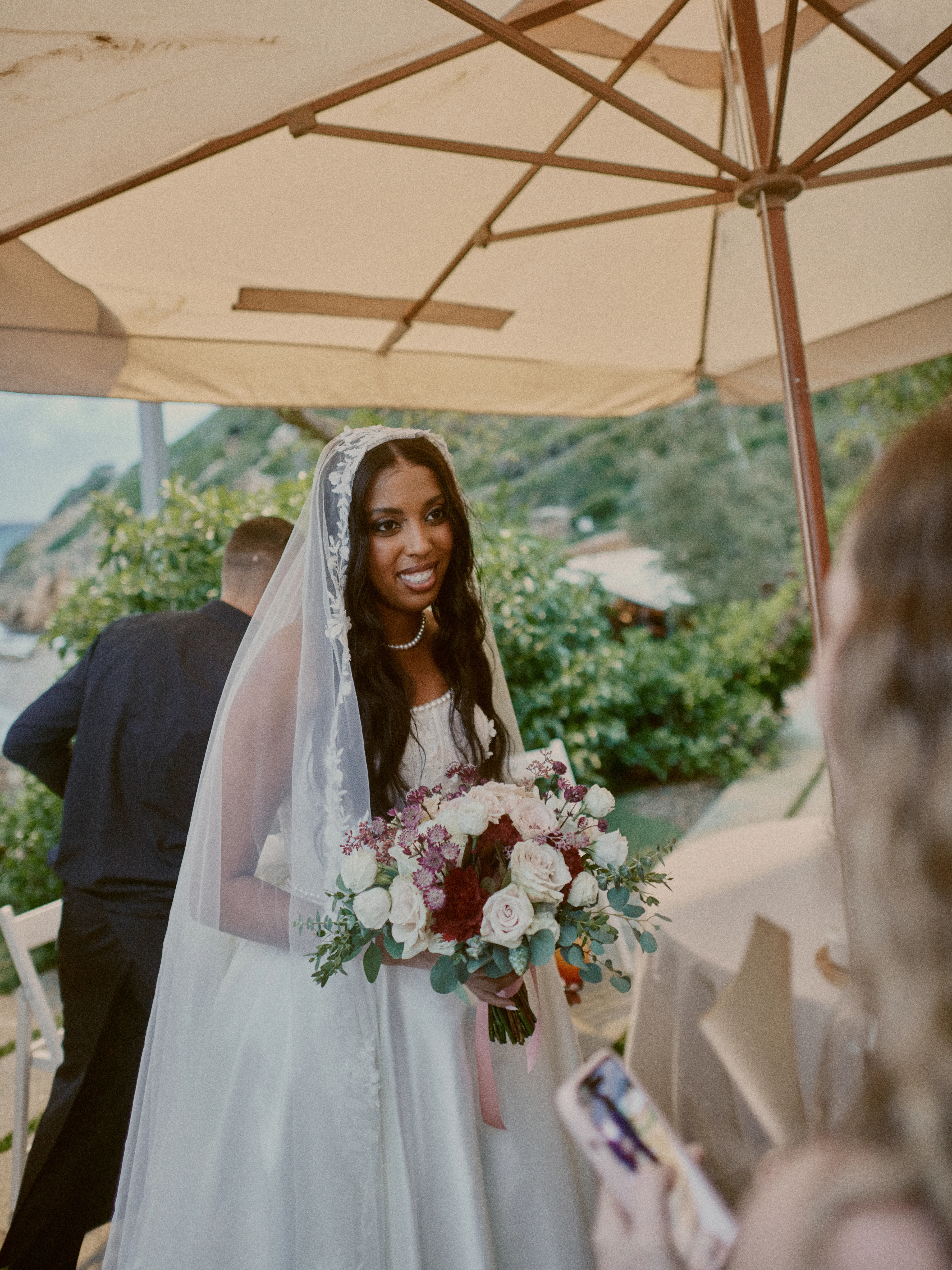 Guest captured in a candid moment