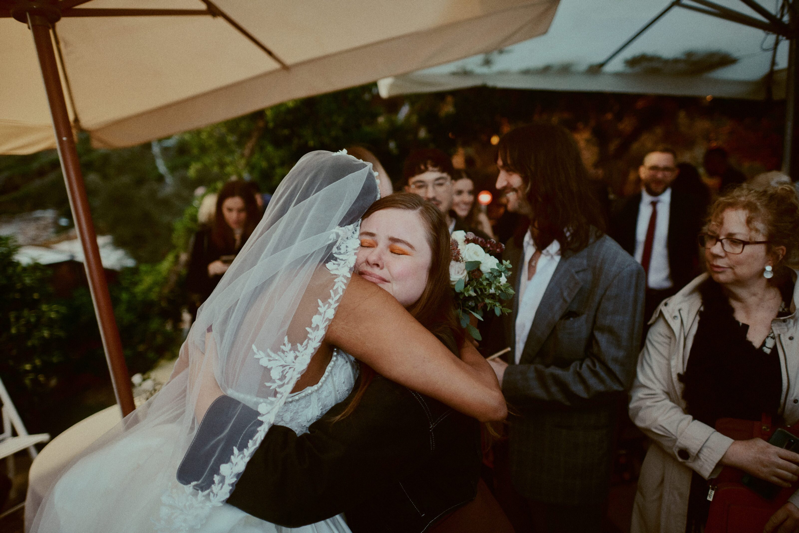 Guests enjoying the night