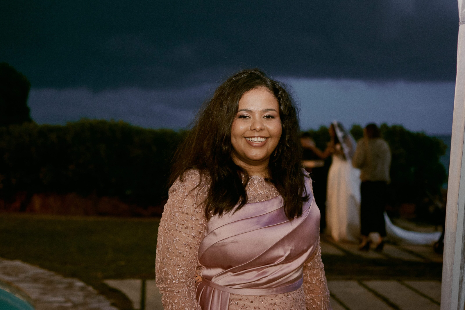 Guests dancing together