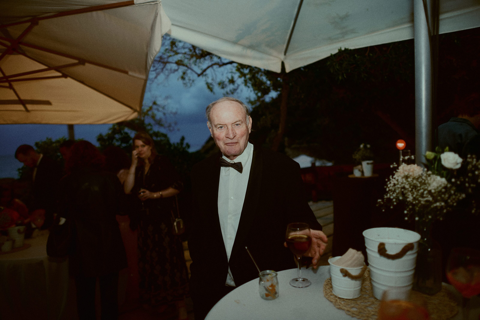 Guest smiling candidly