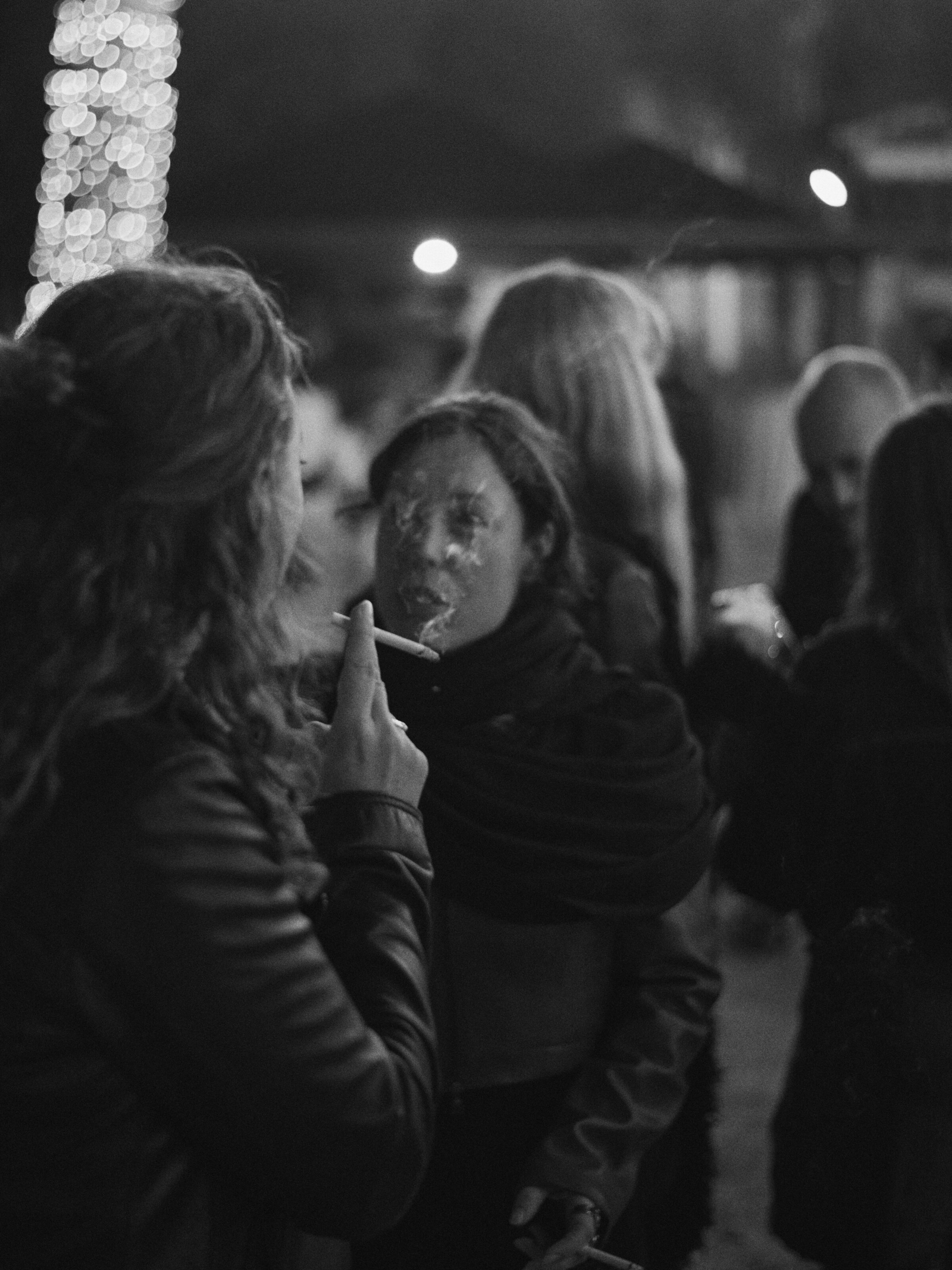 Guest with an elegant smile