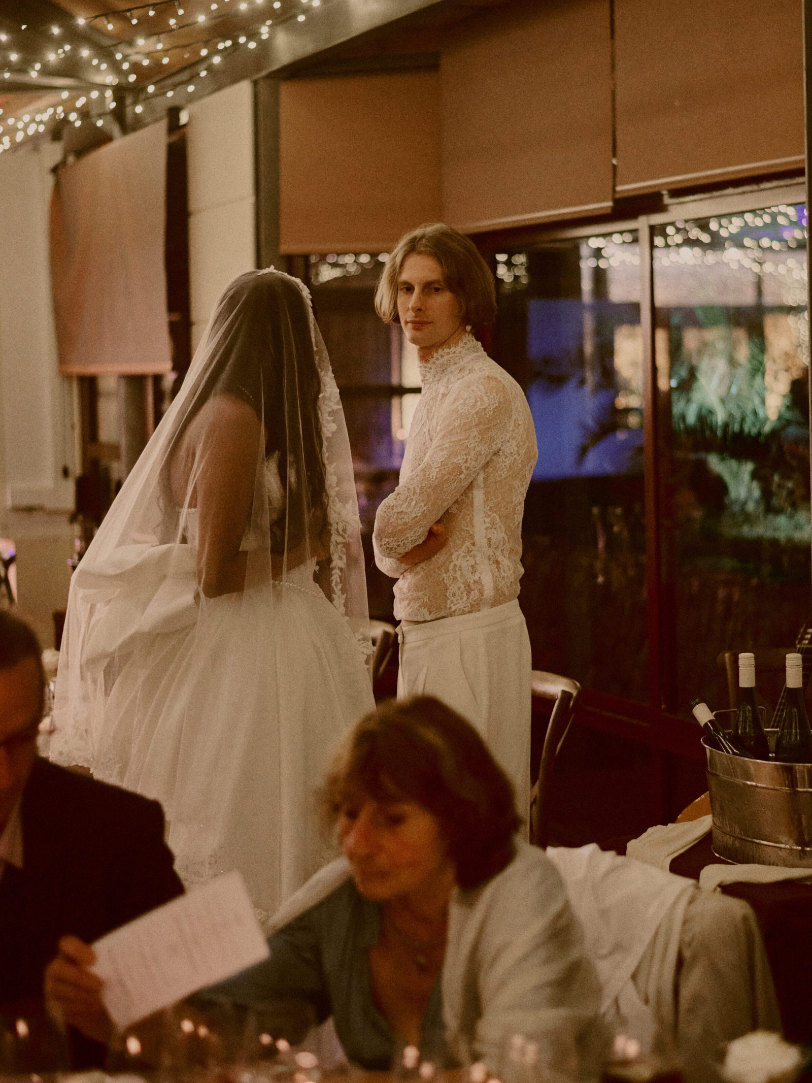 Guest enjoying the reception