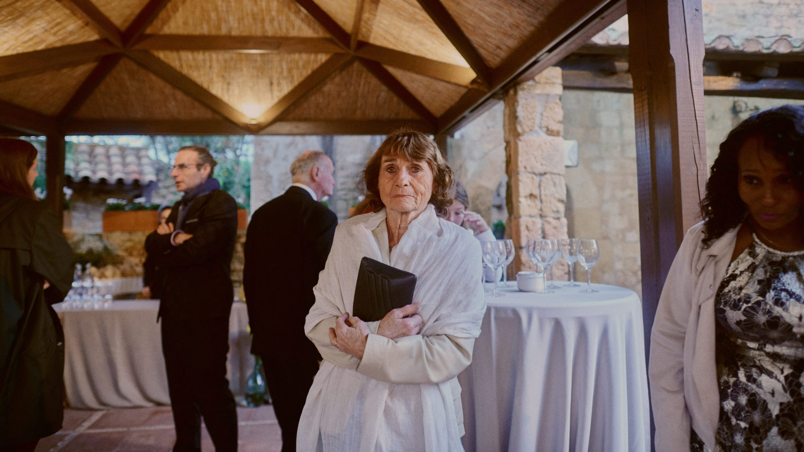 Guest enjoying a quiet moment