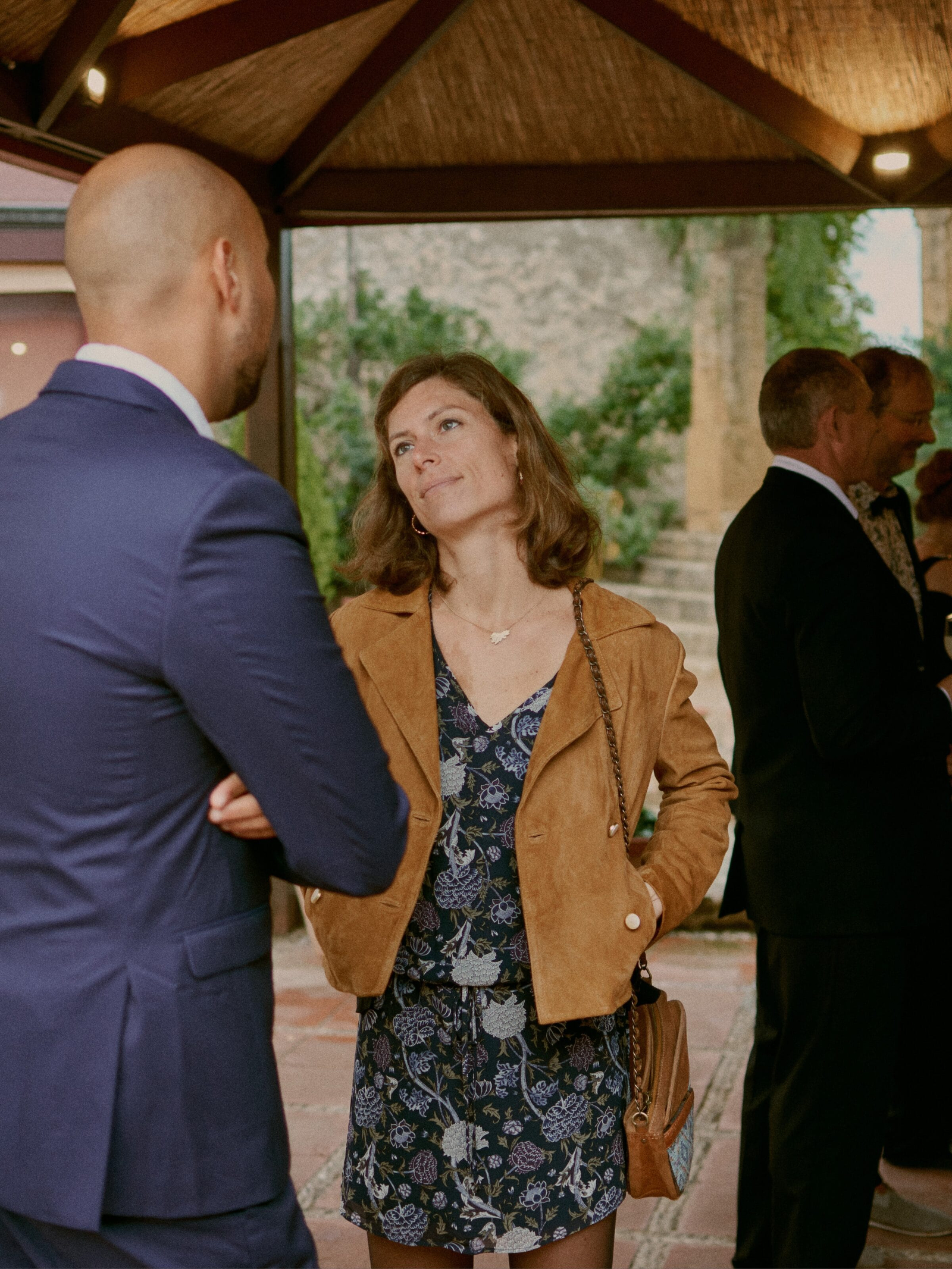 Guest with an elegant look