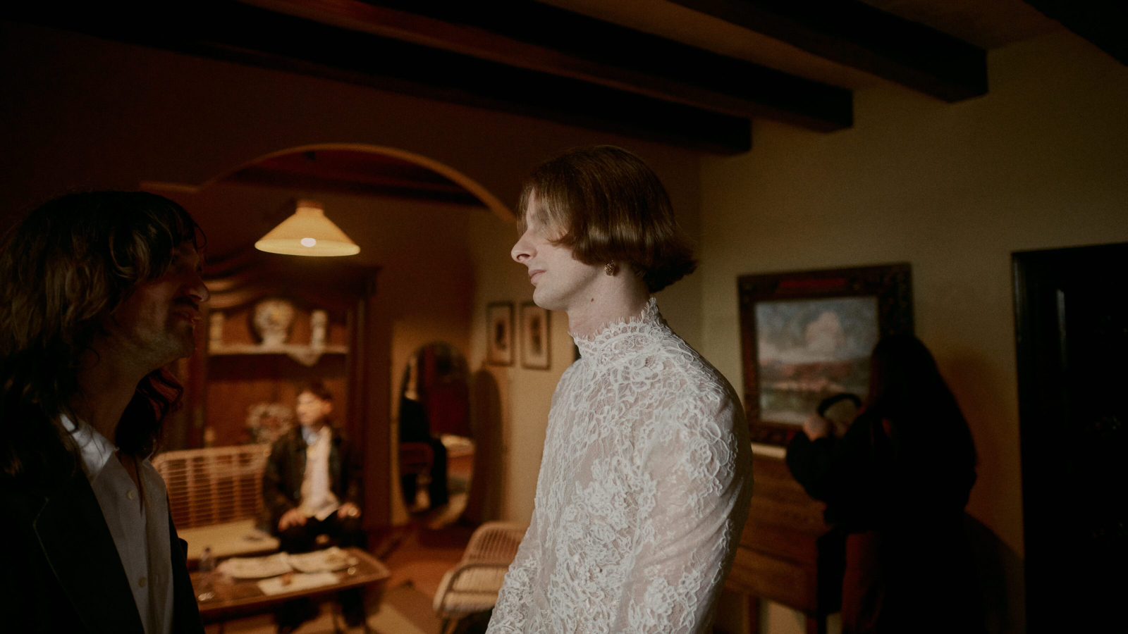 Guest enjoying a toast