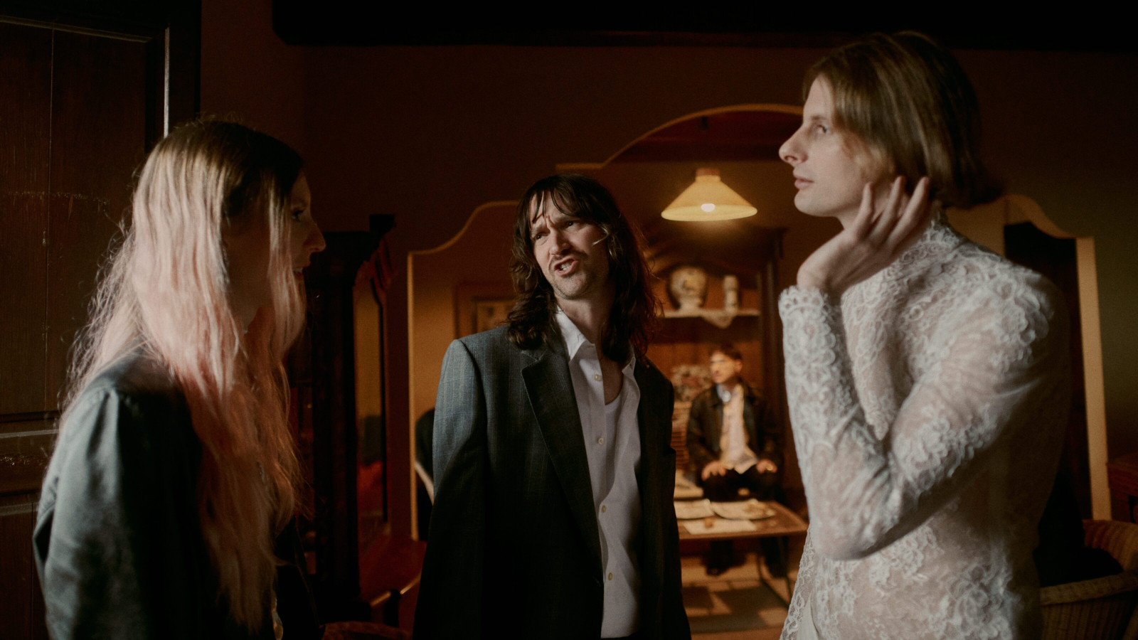 Guests dancing together