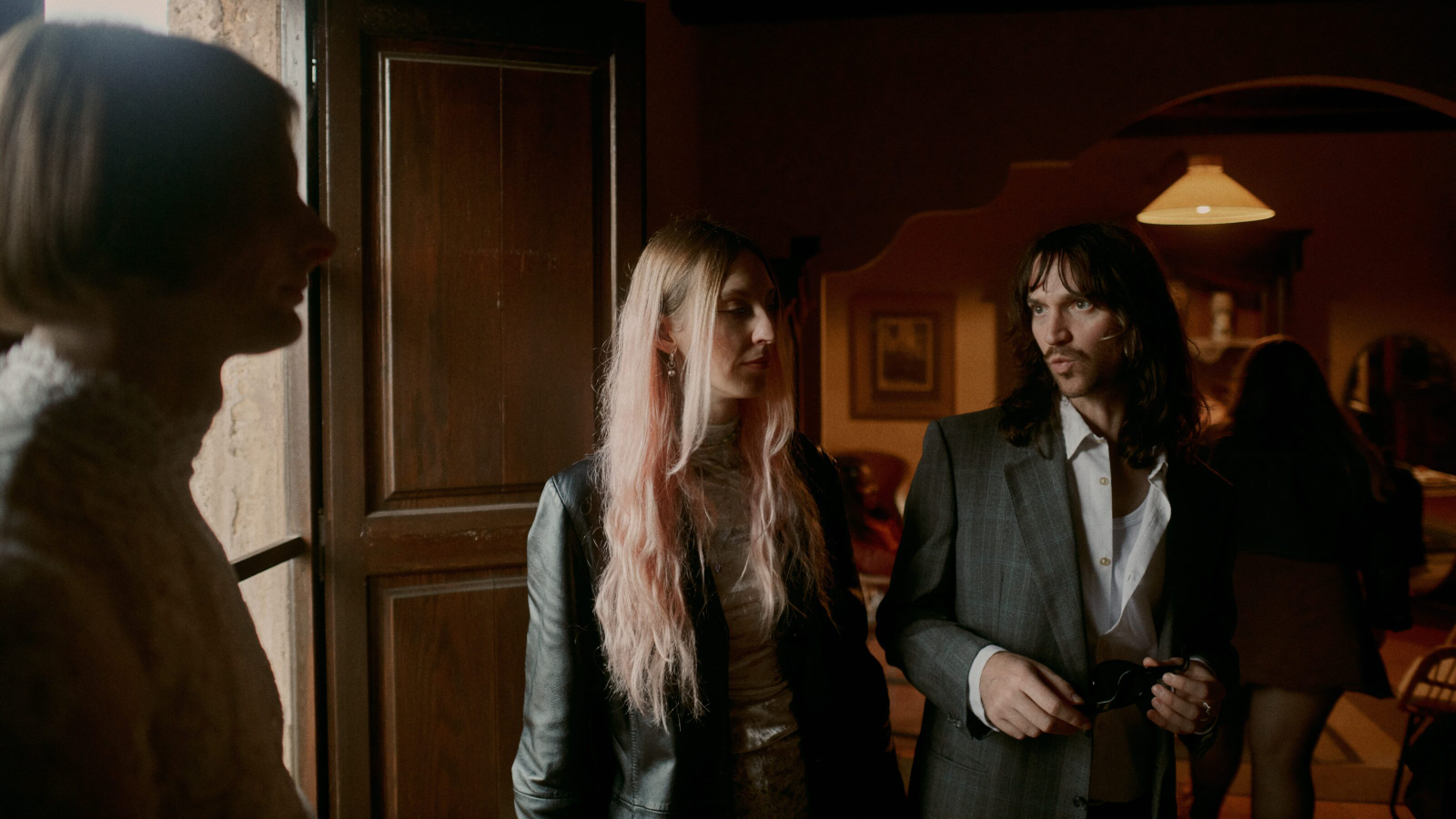 Guest with a happy expression