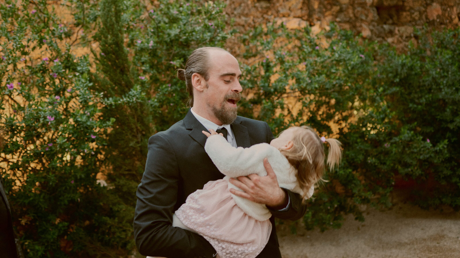 Guest captured in a candid moment