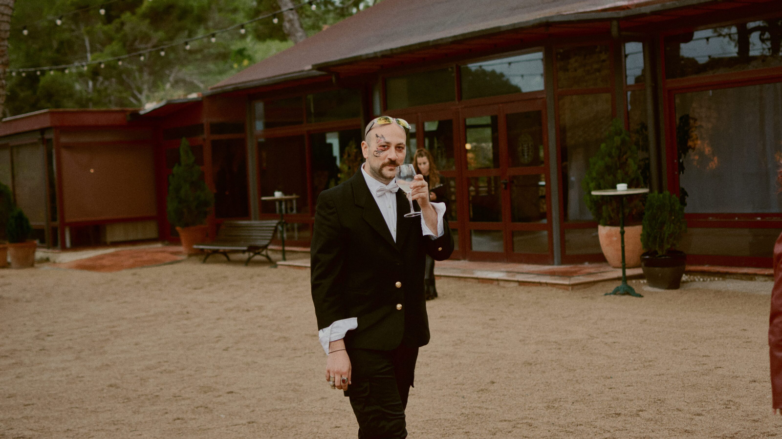 Guest enjoying a quiet moment